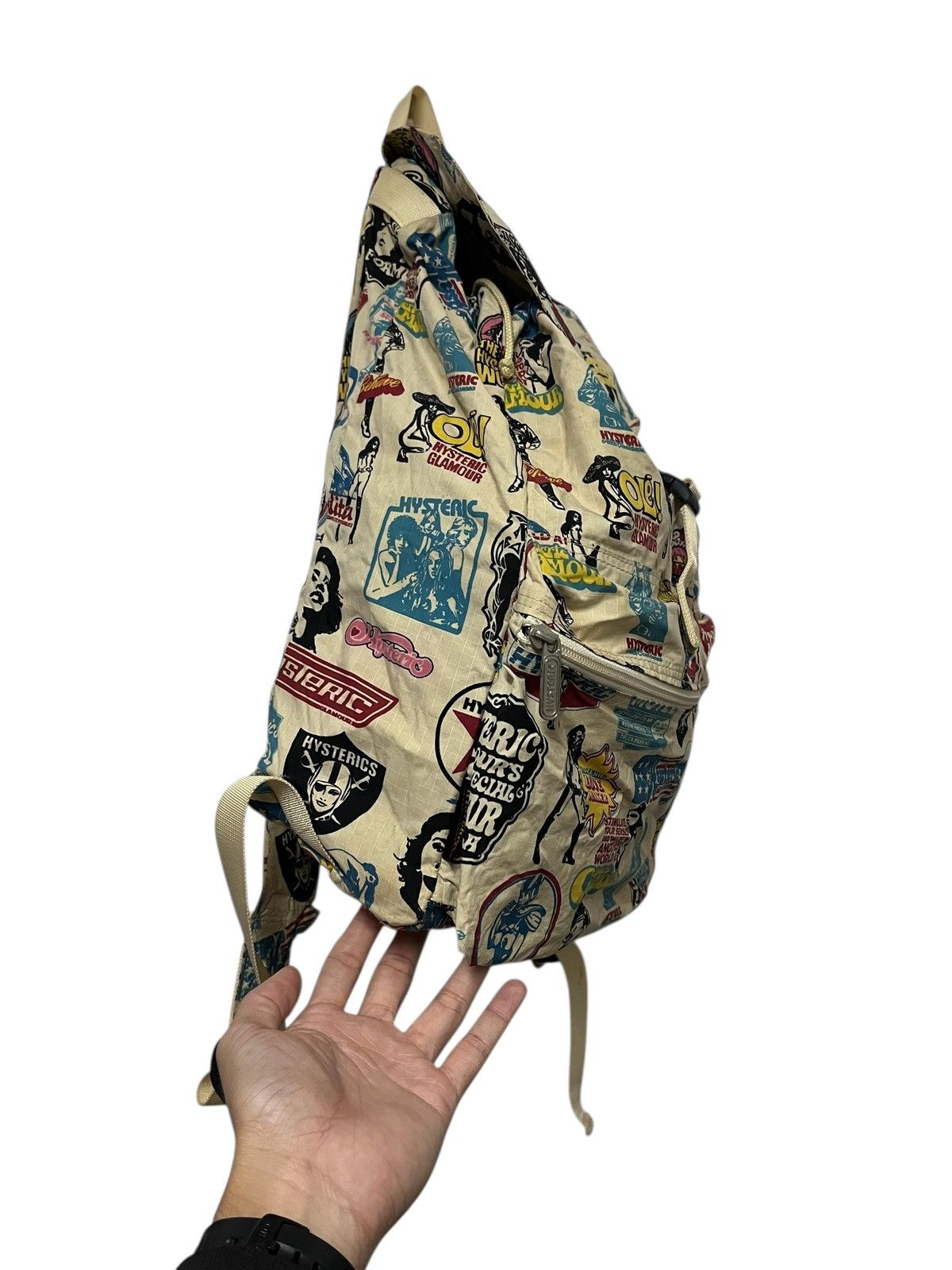 Hysteric Glamour 🔥Vtg Hysteric Glamour FullPrint Backpack Size ONE SIZE - 3 Thumbnail