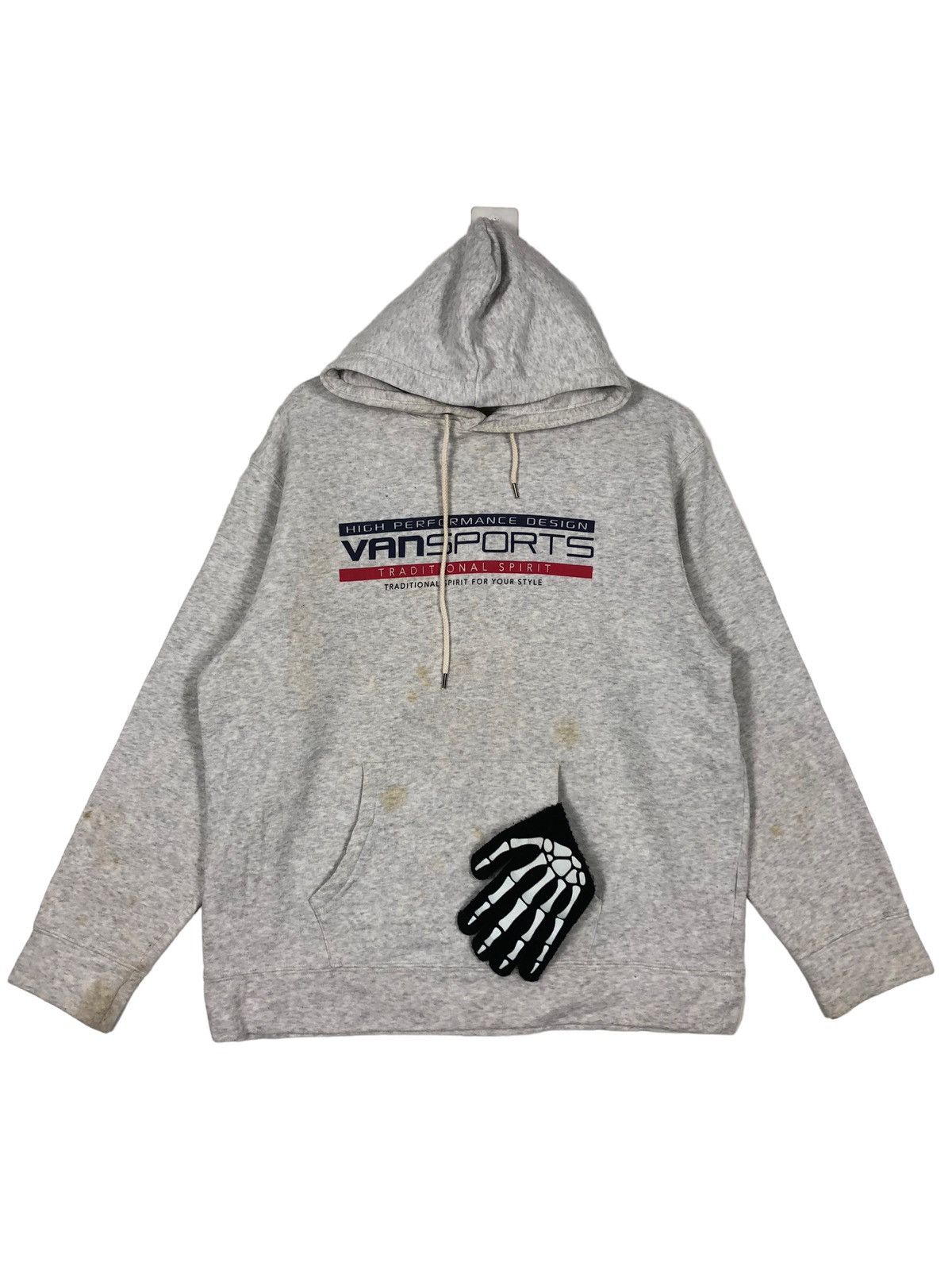 Japanese Brand 🔥90’s Vintage Vansport Hoodie Big Logo Size US L / EU 52-54 / 3 - 1 Thumbnail