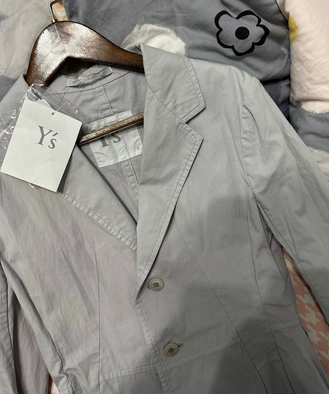 Y's Y's light blazer casual spring/fall jacket Size S / US 4 / IT 40 - 3 Thumbnail