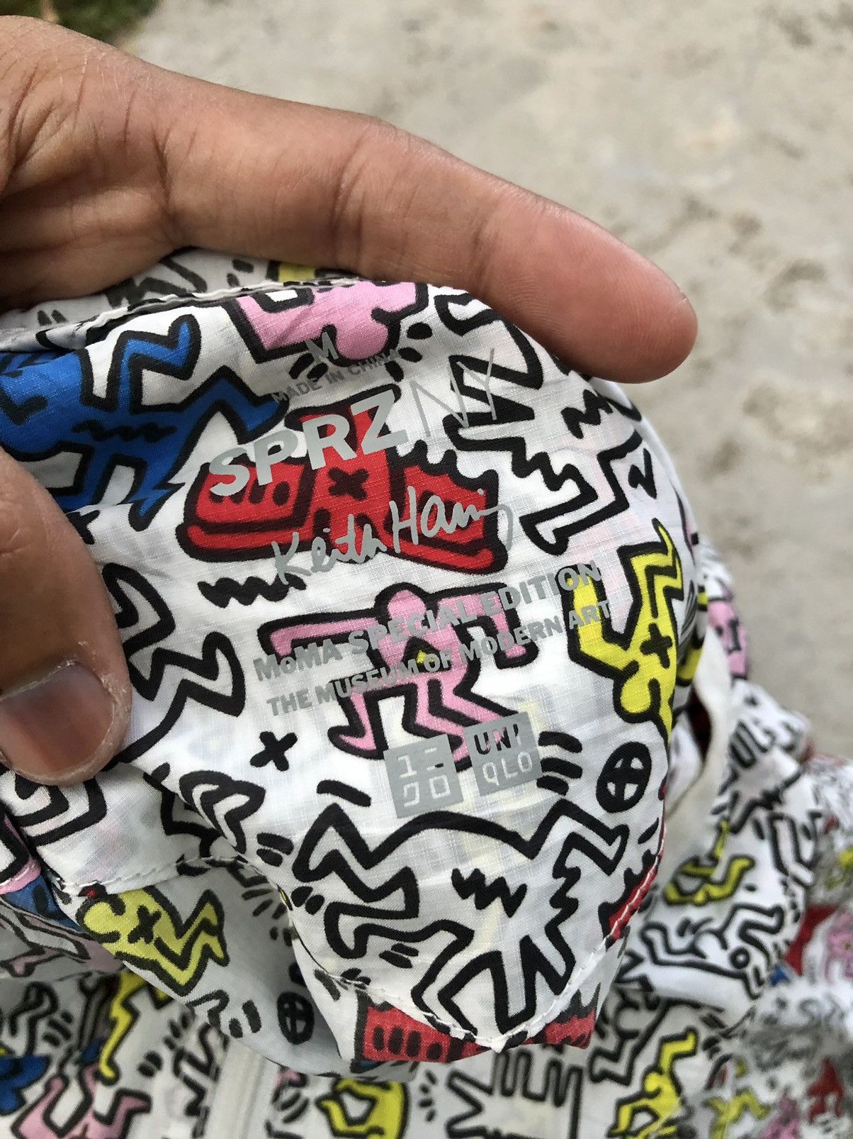 Keith Haring FULL PRINT KEITH HARING HOODIE WINDBREAKER Size US M / EU 48-50 / 2 - 4 Thumbnail