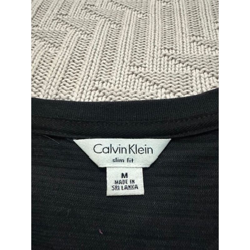 Calvin Klein Calvin Klein black slim fit tee size M Size US M / EU 48-50 / 2 - 4 Thumbnail