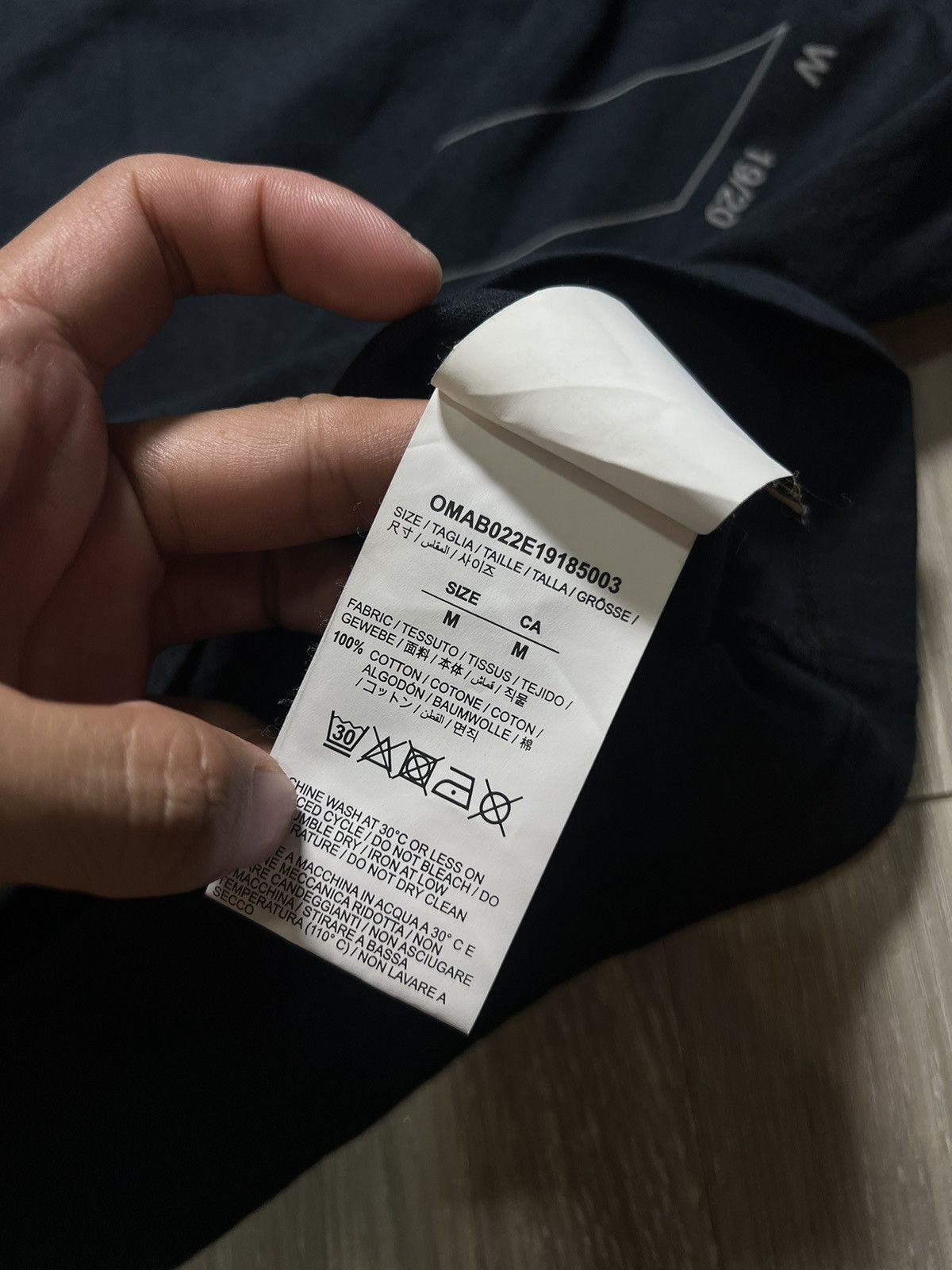 Off-White Off-White 3M Double Layered Unfinished Tee Size US L / EU 52-54 / 3 - 9 Thumbnail