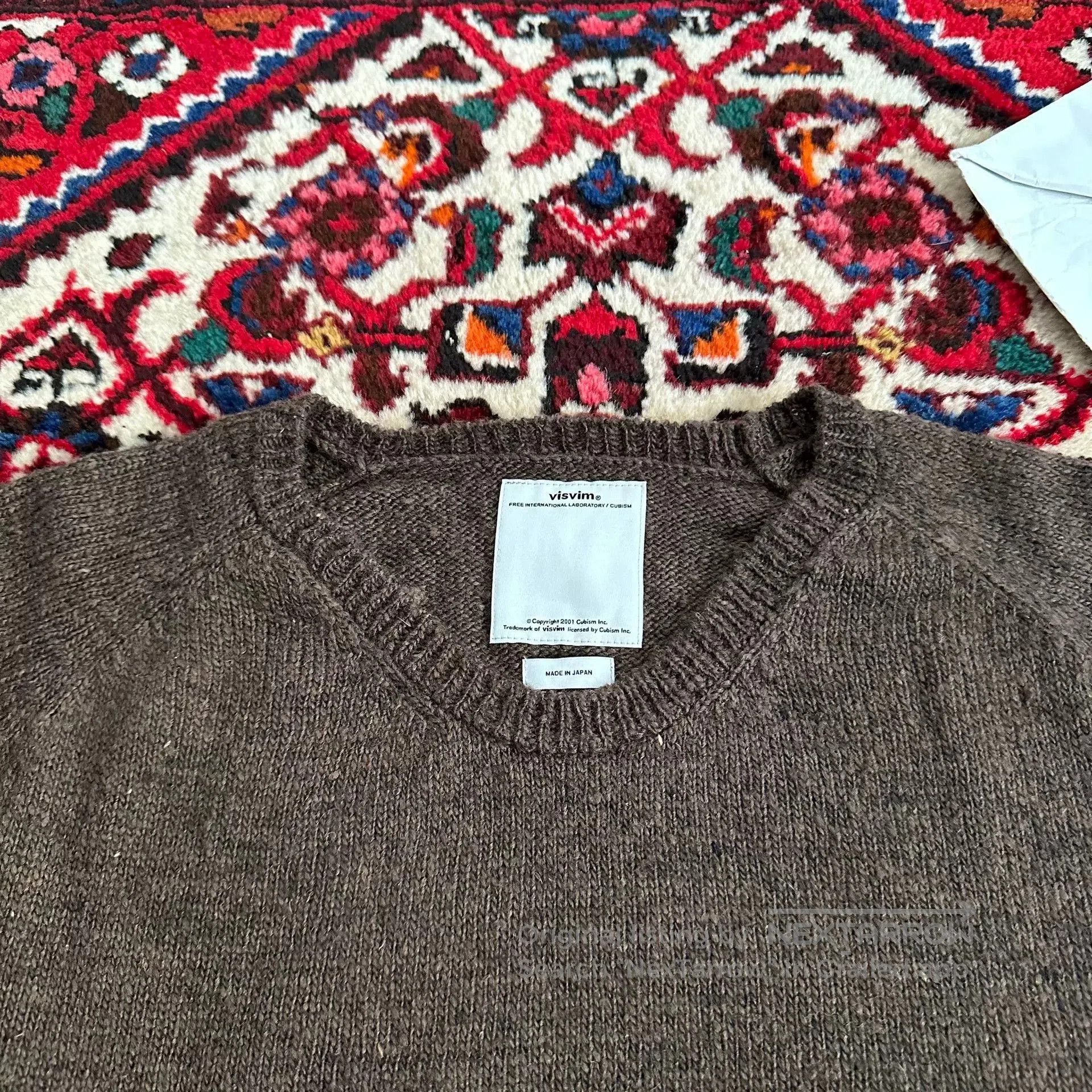 Visvim visvim college mud dyed wool sweater. Size US M / EU 48-50 / 2 - 5 Thumbnail
