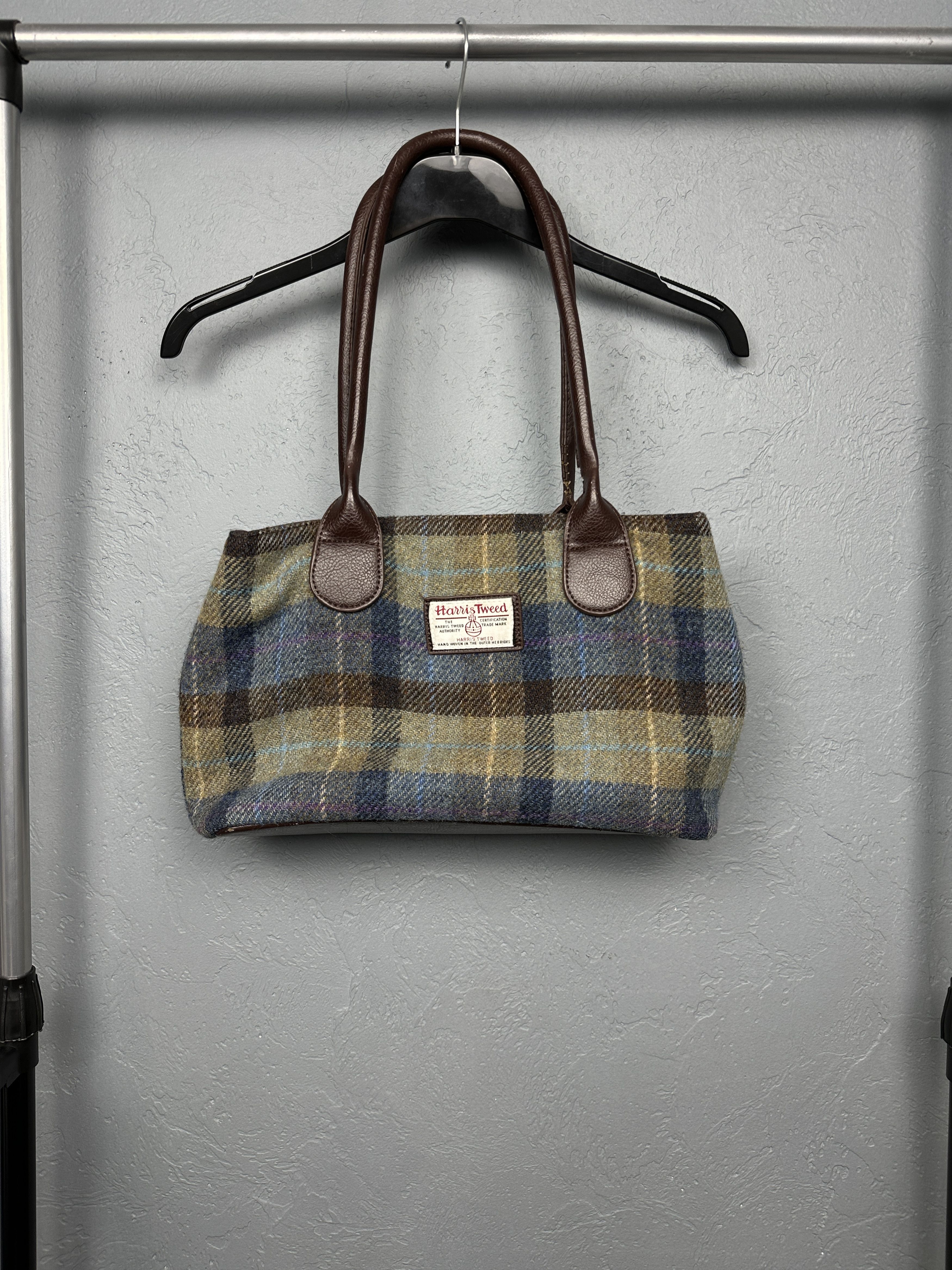 Harris Tweed Harris Tweed Glen Alpin Vintage Wool Handbag Bag Size ONE SIZE - 1 Thumbnail