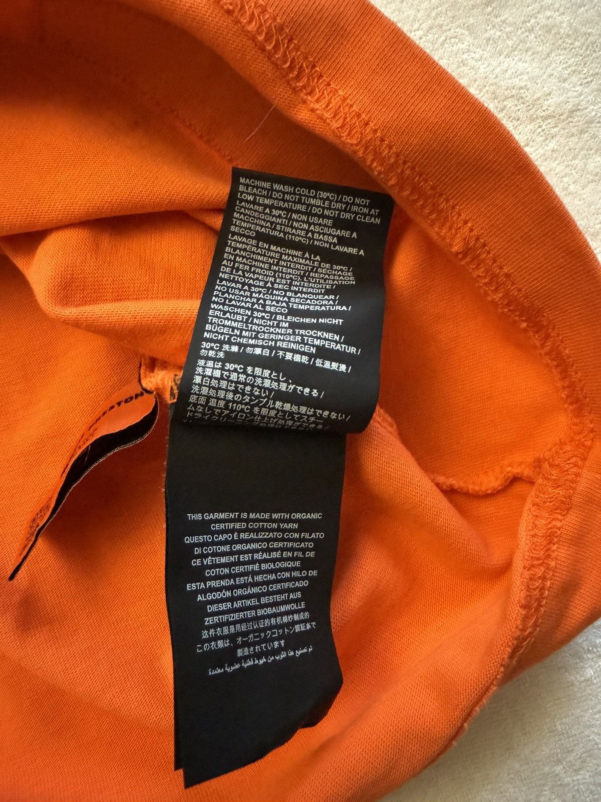 Heron Preston Heron Preston crewneck orange shirt Size US S / EU 44-46 / 1 - 5 Thumbnail