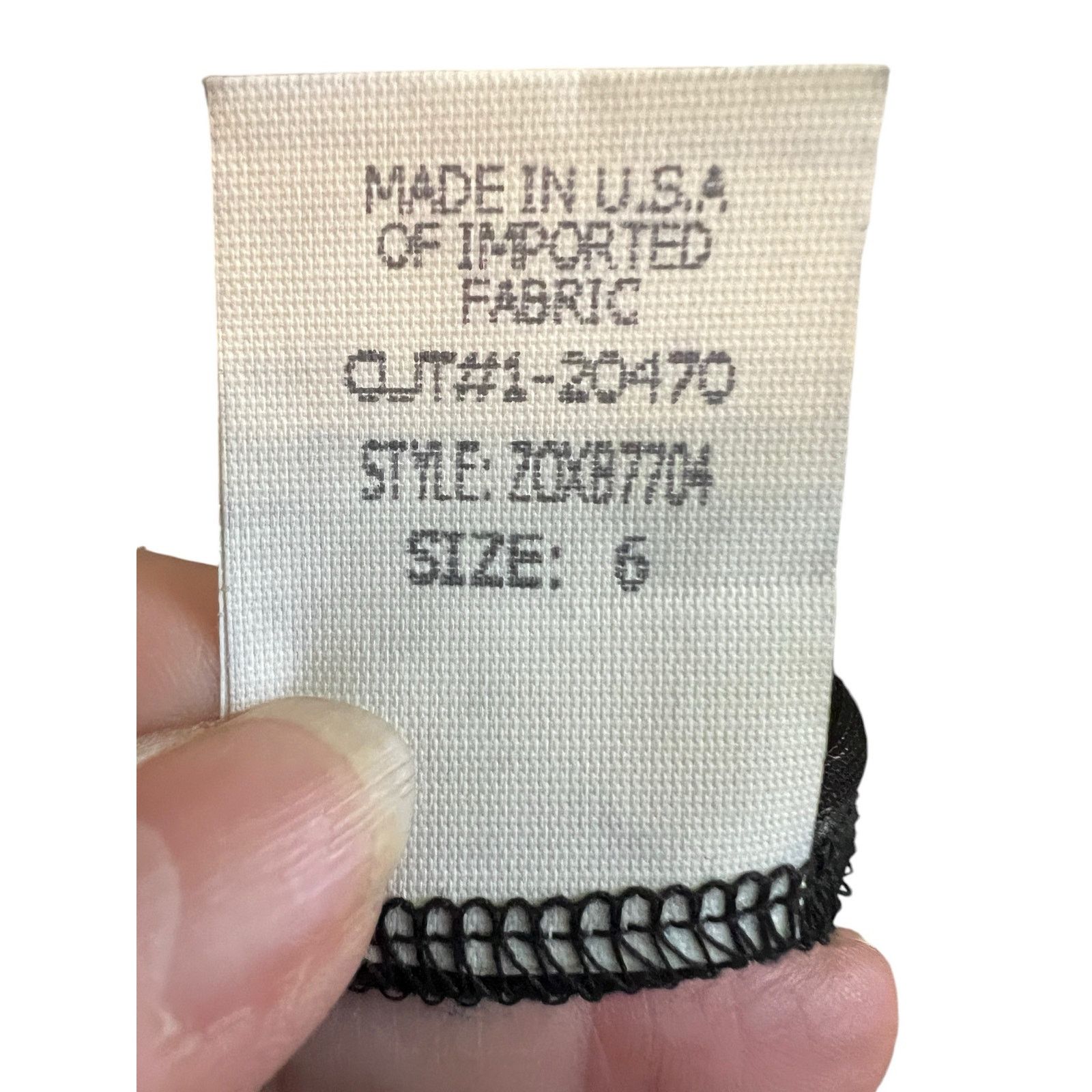 Meister Vtg David Meister Blk Sequins Dress Sleeveless Low V-Neck 6 Size M / US 6-8 / IT 42-44 - 12 Thumbnail