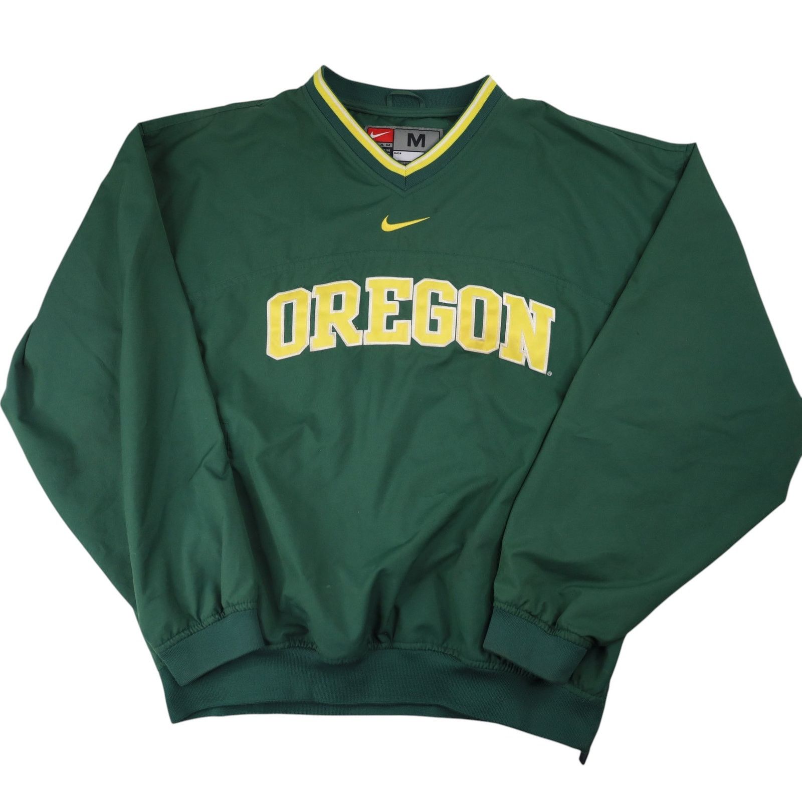 NCAA × Nike VTG Nike University of Oregon Ducks Windbreaker Jacket Size US M / EU 48-50 / 2 - 1 Thumbnail