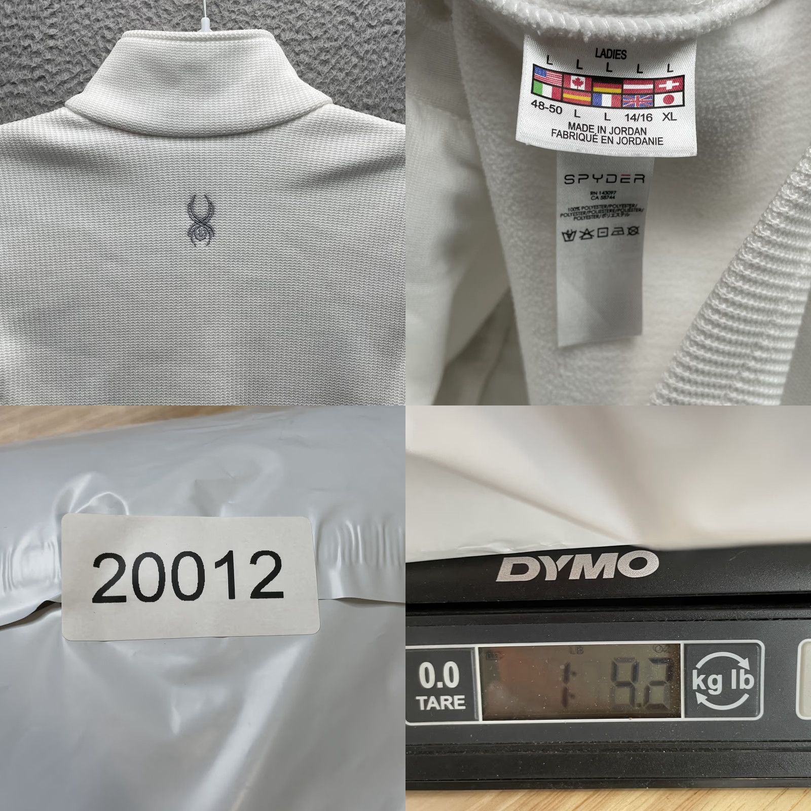 Spyder VINTAGE Spyder Core Sweater Womens Large Fleece Lined Ski Snowboard Performance Hike 90s Size L / US 10 / IT 46 - 8 Thumbnail