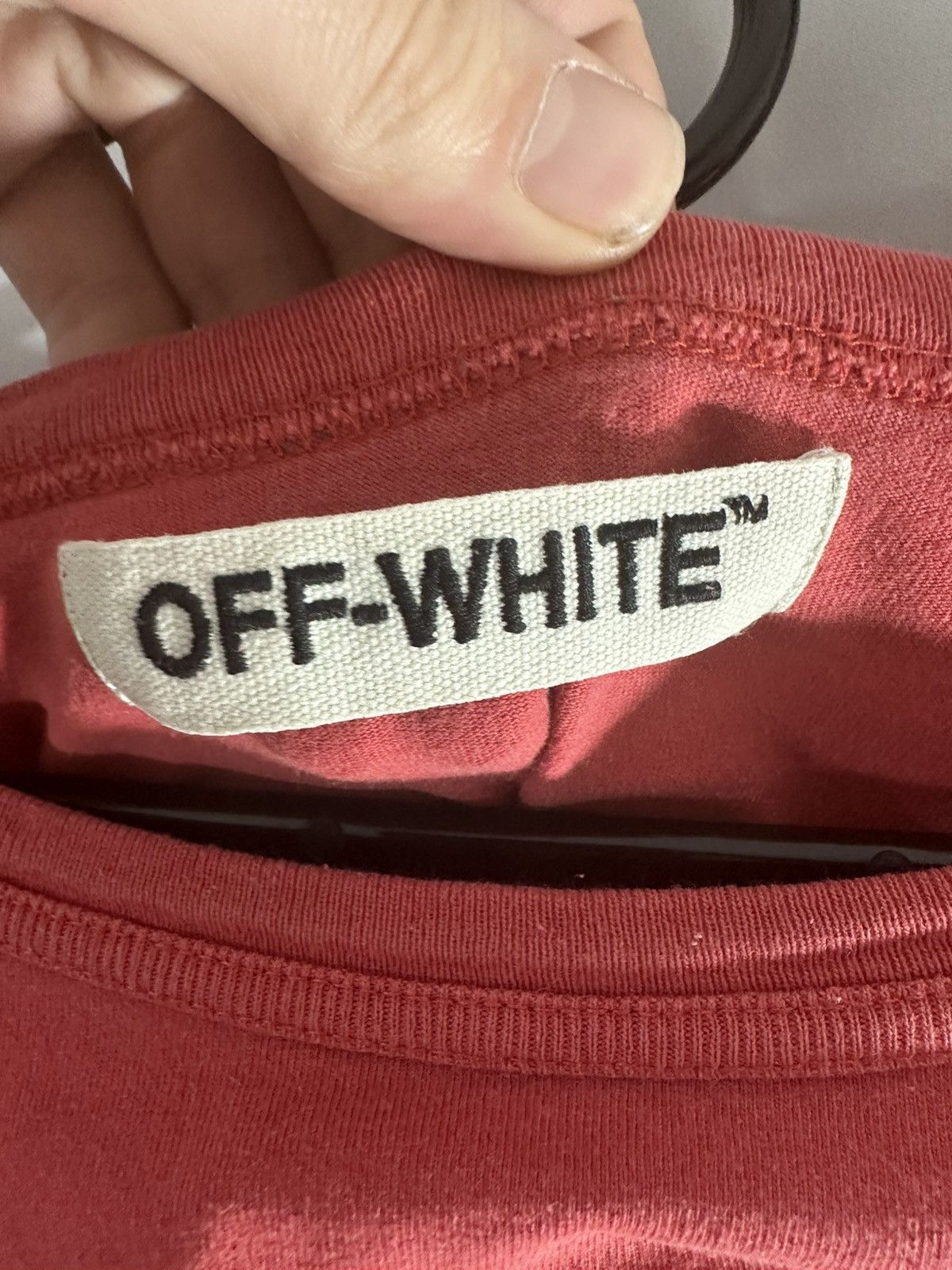 Off-White OFF WHITE TWO TONE SHIRT Size US L / EU 52-54 / 3 - 3 Thumbnail