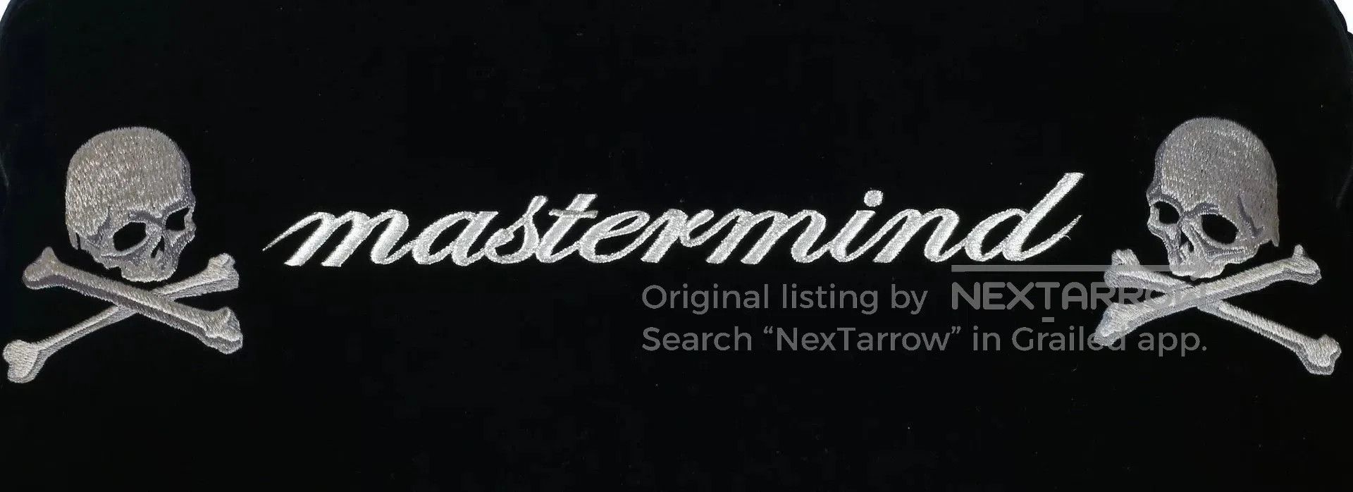 Mastermind Japan Mastermind Japan 12AW Silver Velvet Boston Bag. Size ONE SIZE - 4 Thumbnail