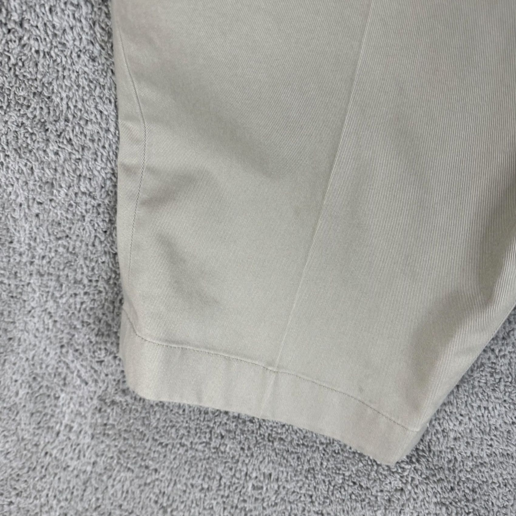 Brooks Brothers Brooks Brothers Clark Fit Advantage Chino Pants Mens 42x30 Khaki Beige Flat Front Straight Leg Business Casual 100% Cotton Size US 42 / EU 58 - 6 Thumbnail