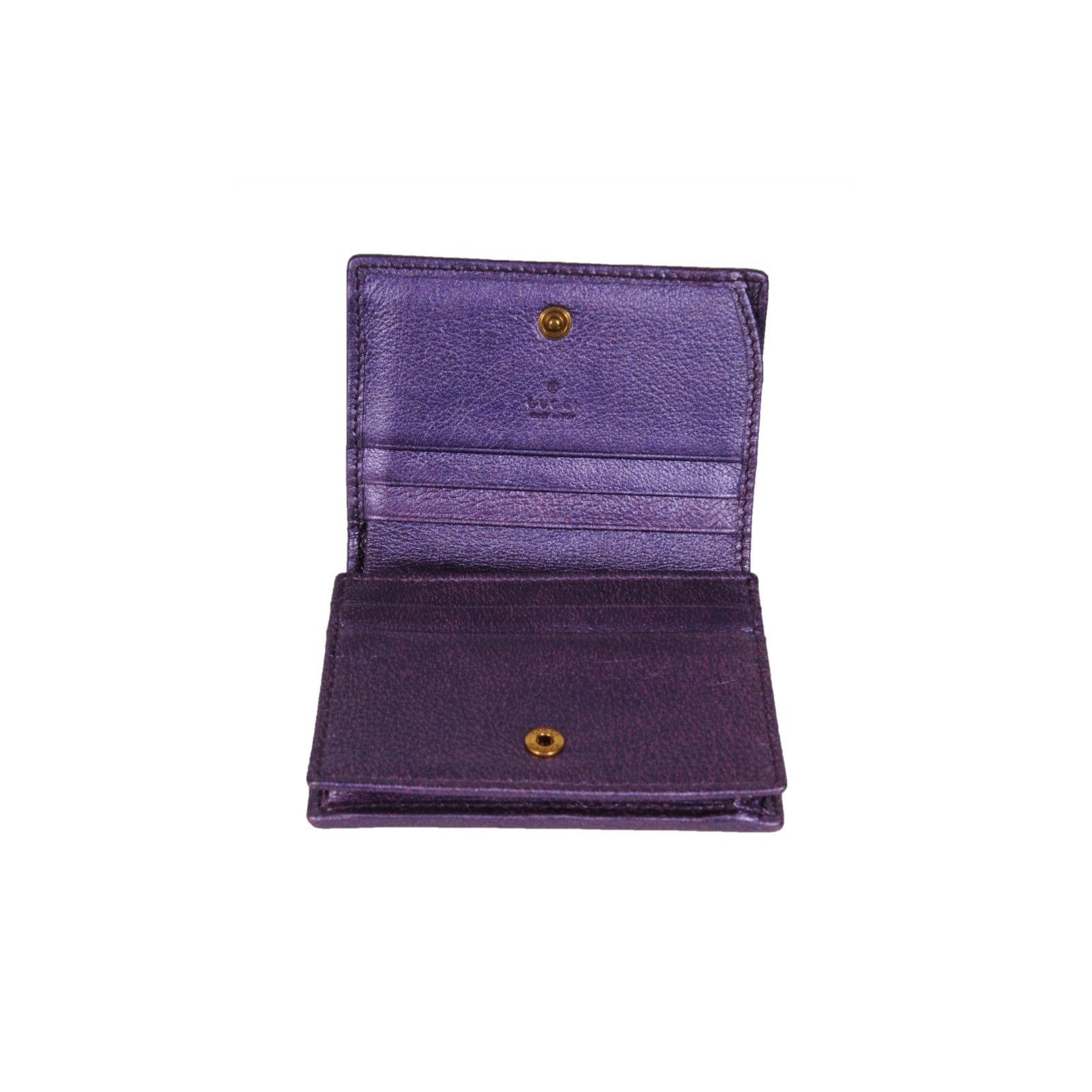 Gucci Zumi Card Case Laminated Nappa Trapunata Wallet Size ONE SIZE - 10 Thumbnail