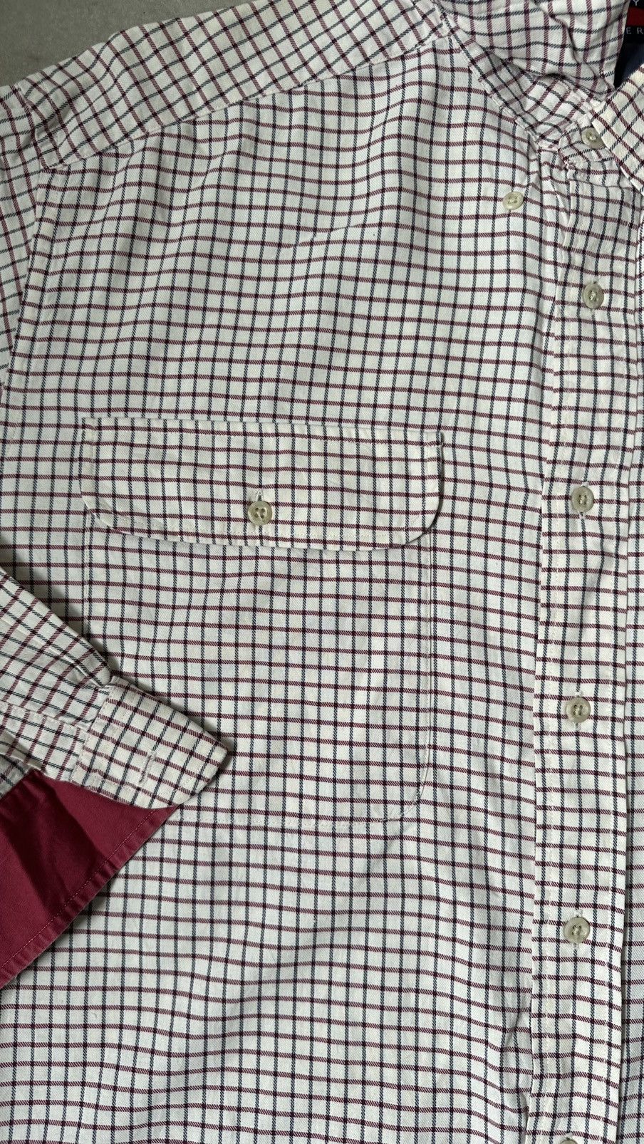 Tommy Hilfiger VINTAGE TOMMY HILFIGER CHECKERED SHIRT Size US XXL / EU 58 / 5 - 4 Thumbnail