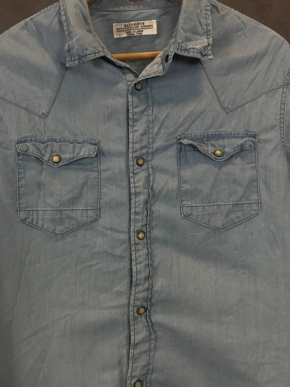Allsaints Allsaints designer shirt Size US XL / EU 56 / 4 - 3 Thumbnail