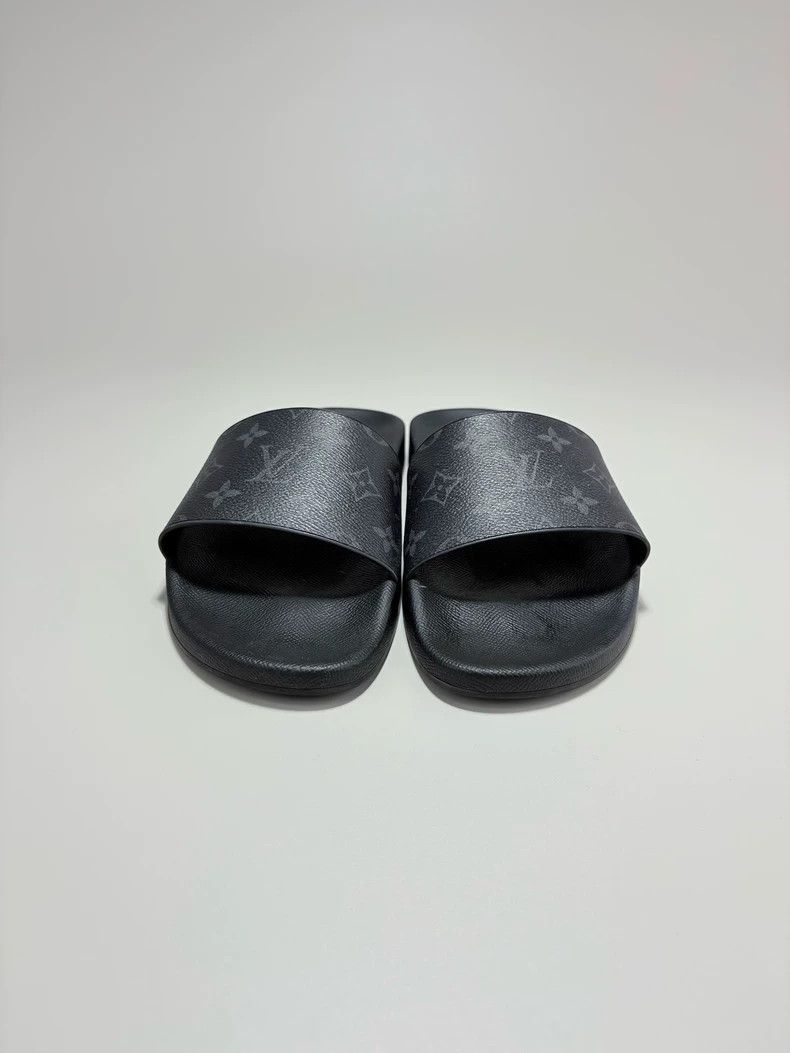 Louis Vuitton Louis Vuitton Old Flower Full Logo Slippers Size US 8 / EU 41 - 2 Thumbnail