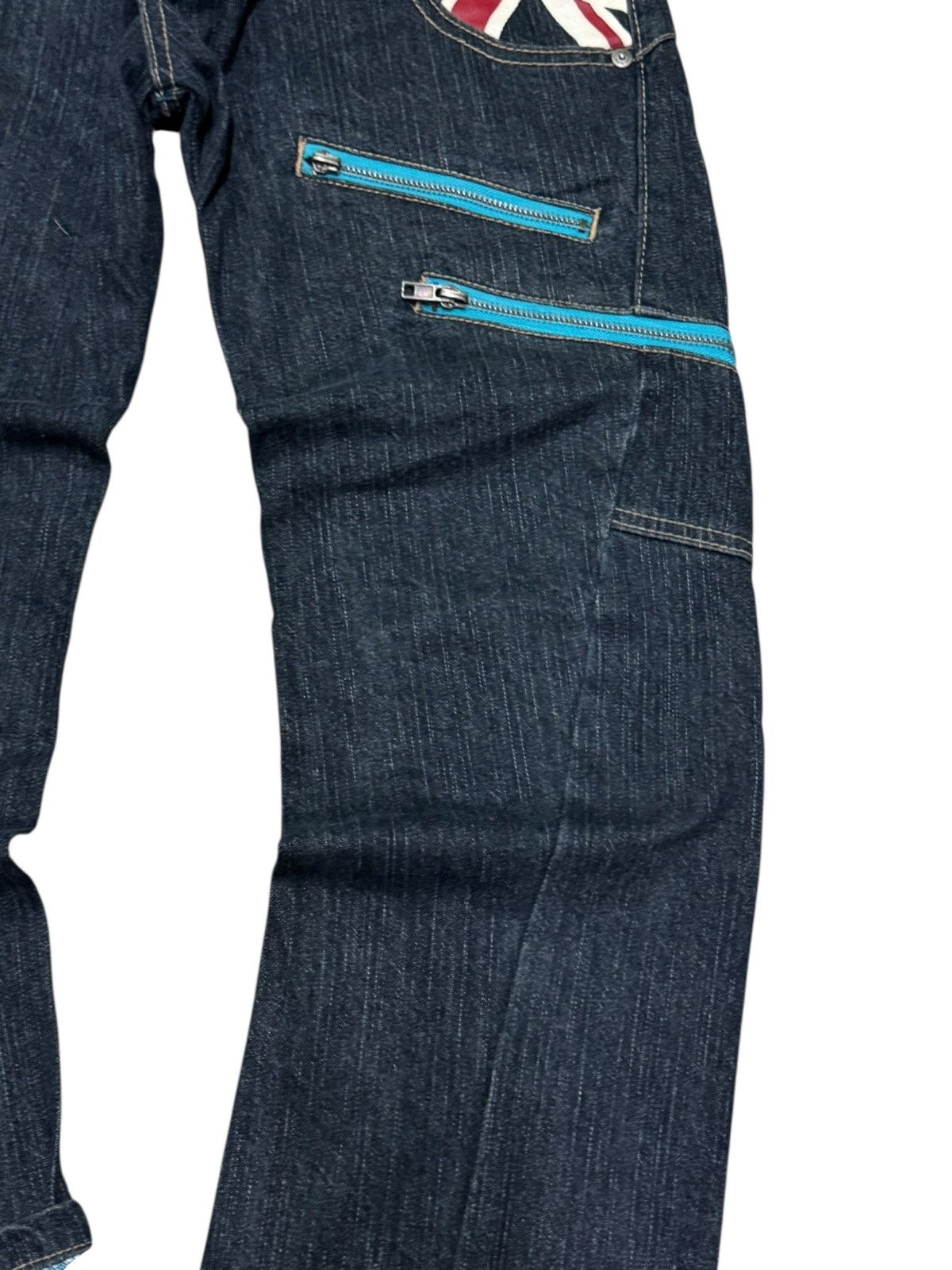 Japanese Brand Japan PATINA Double Waist Zipper Multipocket Denim Pants Size US 28 / EU 44 - 6 Thumbnail