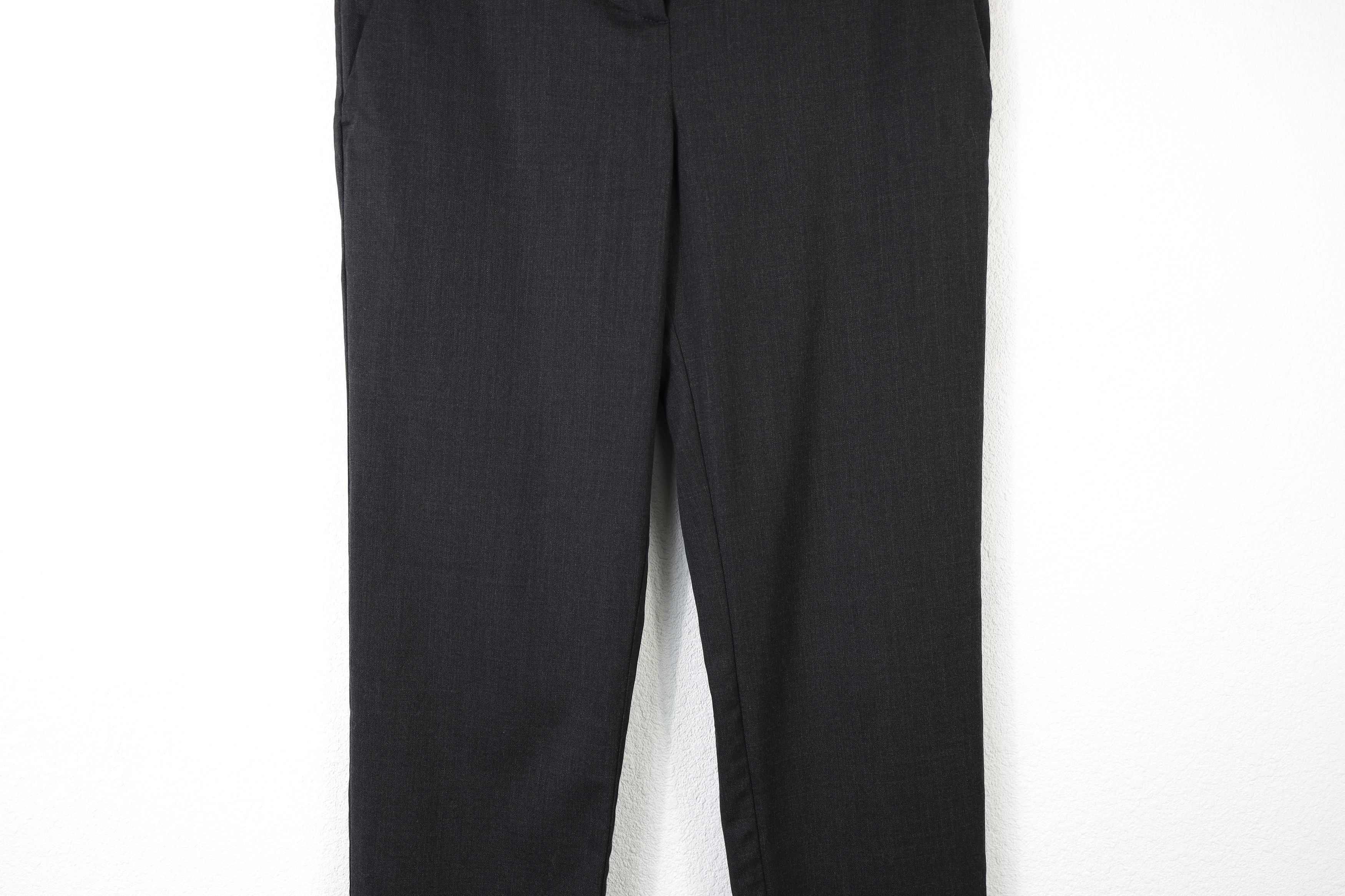Moncler Moncler Dark Gray Pantalone Wool Trousers Pants 40 size Size 27" / US 4 / IT 40 - 9 Thumbnail