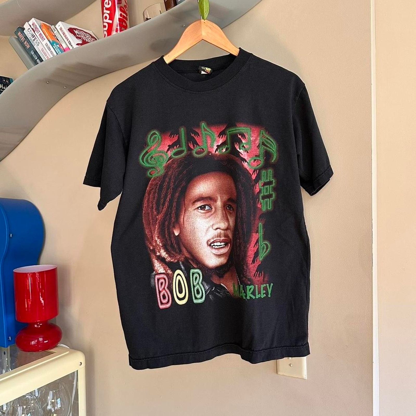 Bob Marley × Rap Tees × Vintage Vintage Bob Marley Rap Tee Size US M / EU 48-50 / 2 - 1 Thumbnail