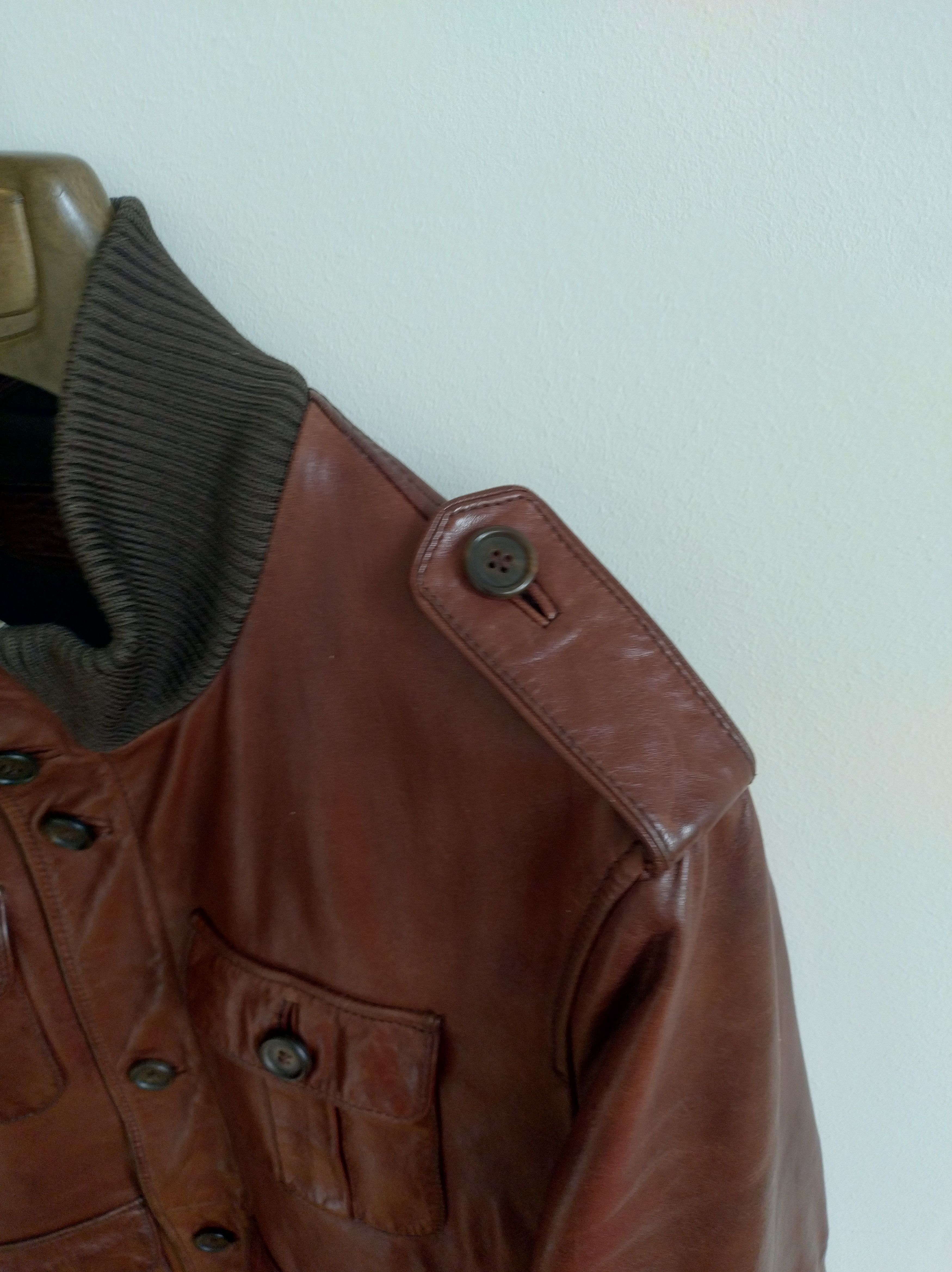 Prada Prada Leather Jacket Cargo Bomber archive 2008 Size US M / EU 48-50 / 2 - 11 Thumbnail