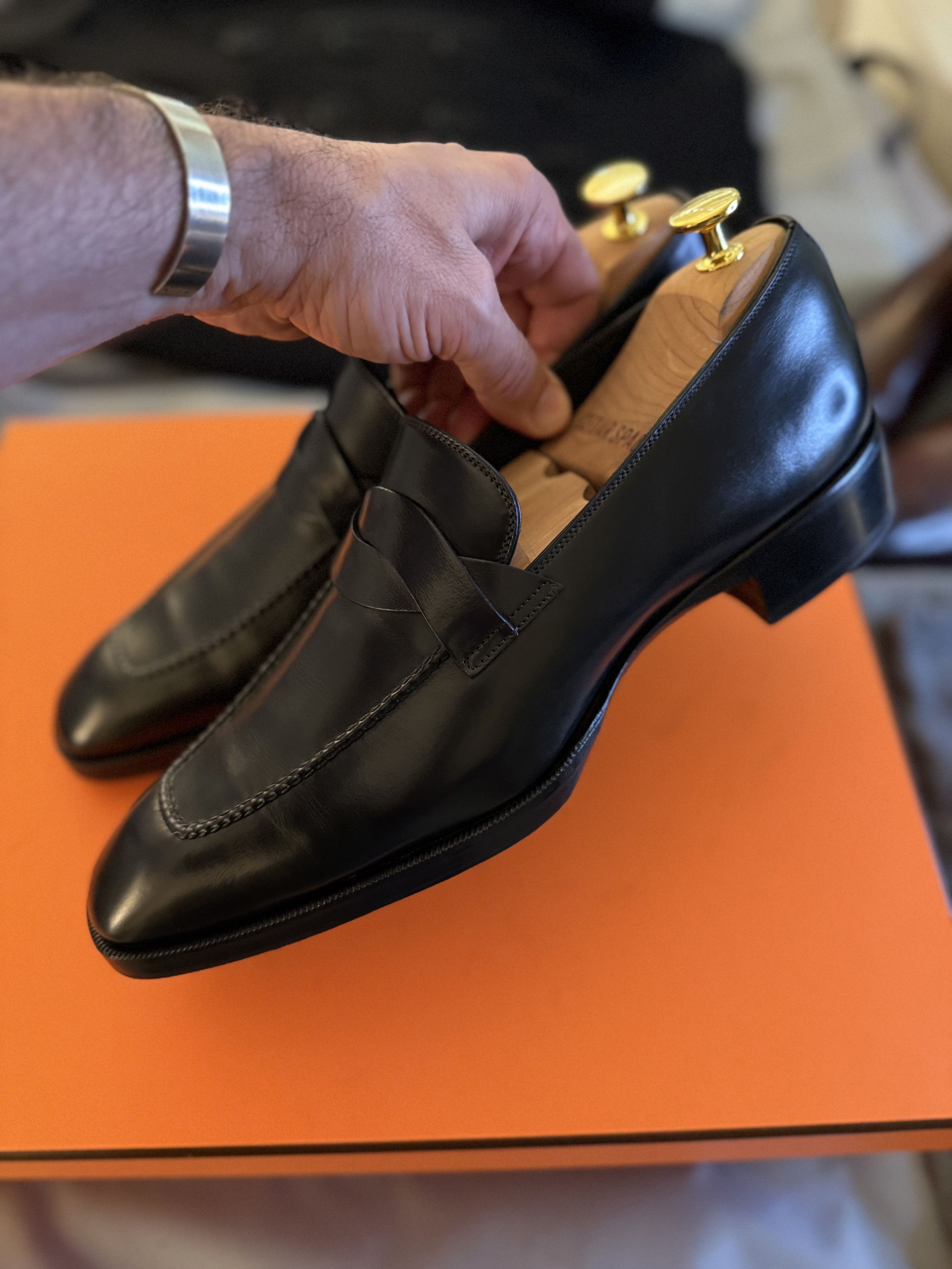 Tom Ford Best Dressed Rare Tall Heel $2,180 Twisted Band Loafers Size US 10 / EU 43 - 7 Thumbnail