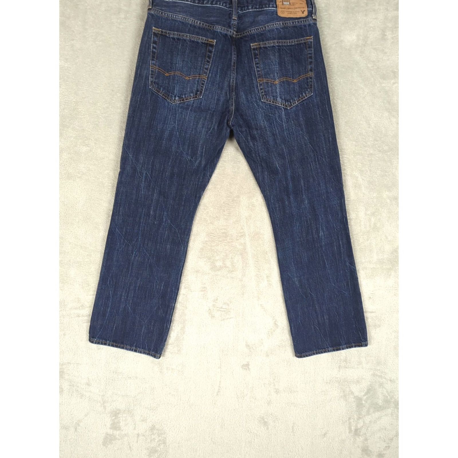 American Eagle Outfitters American Eagle Outfitters Jeans Mens 32x28.5 Blue Original Boot Denim Baggy? - Size US 32 / EU 48 - 4 Thumbnail