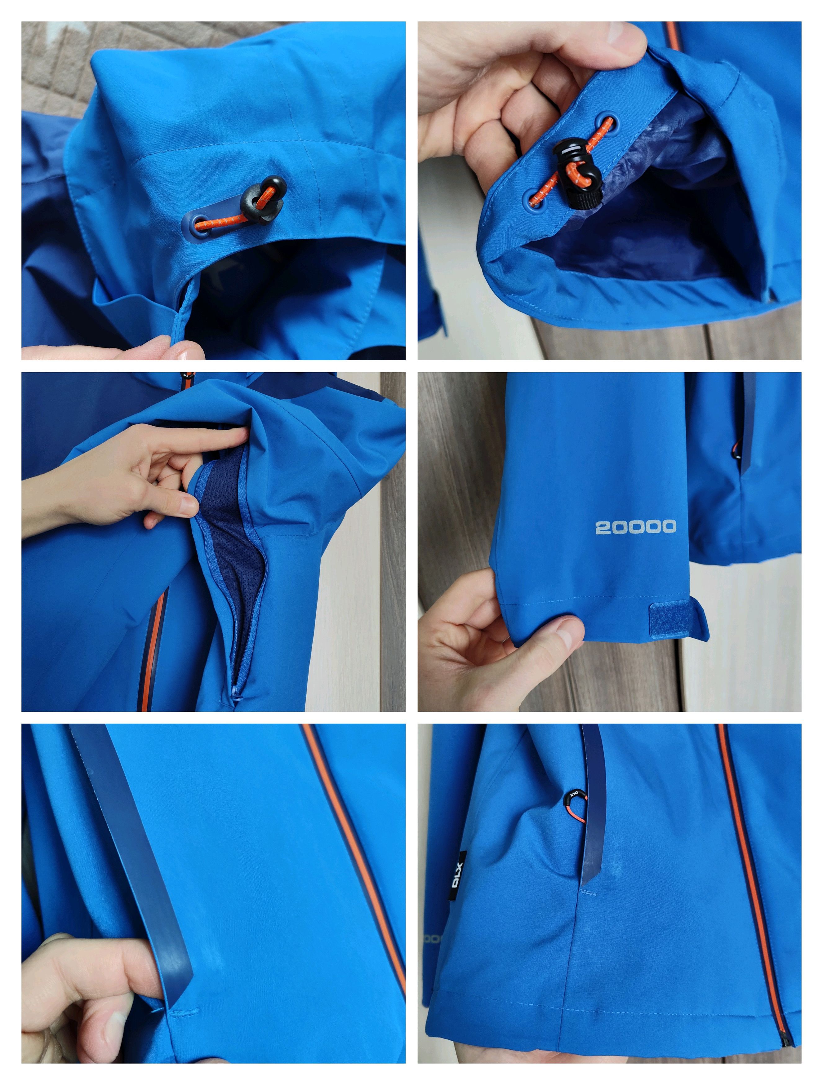 Goretex Windbreaker Jacket DLX Extremes membrane outdoor jacket S-M Size US S / EU 44-46 / 1 - 10 Thumbnail