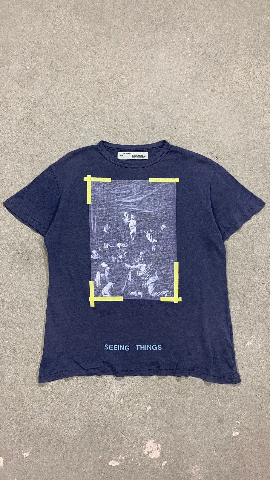 Off-White Off-white T-shirt seeing things Caravaggio | Grailed