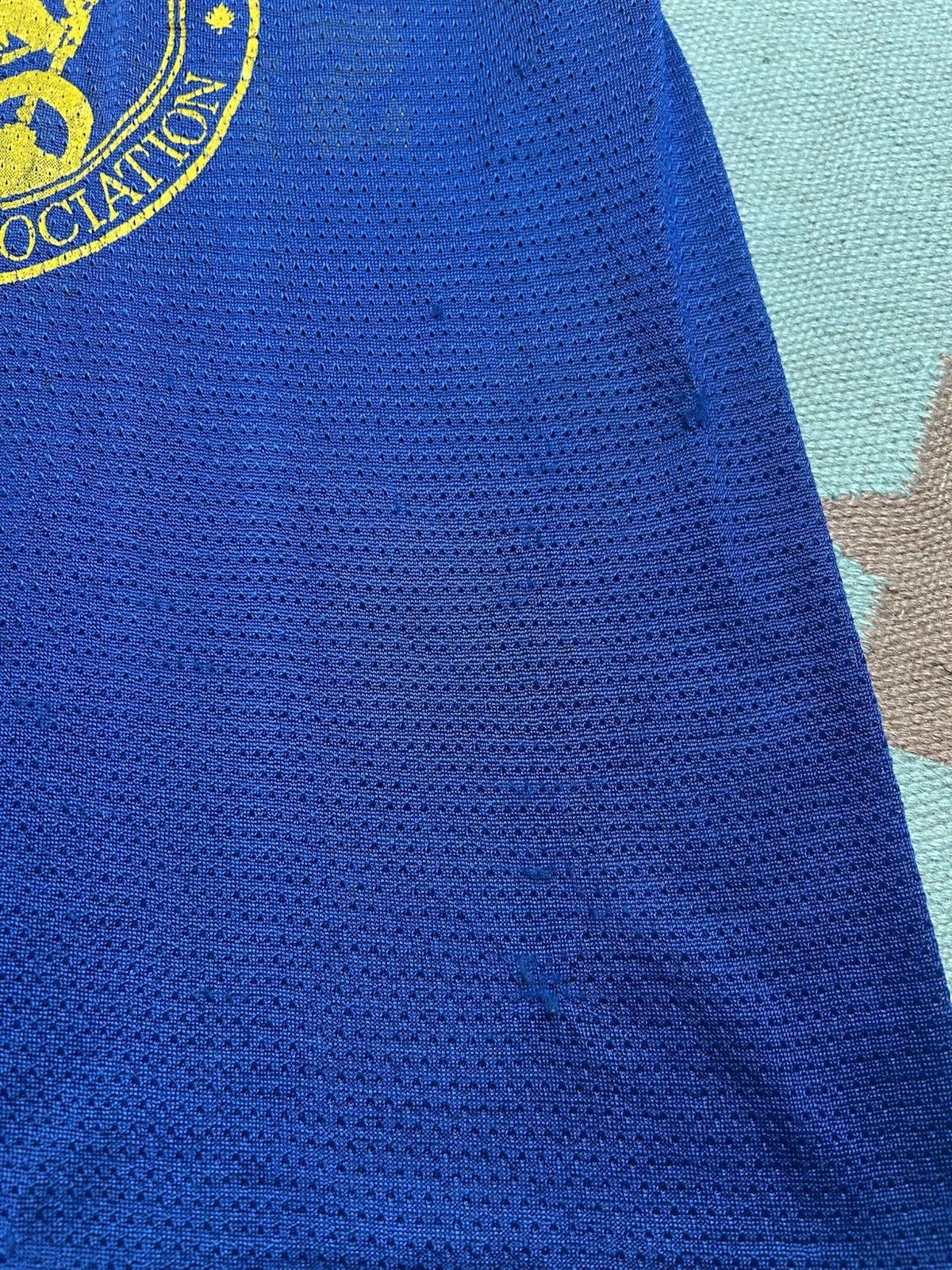 Vintage 70s mesh jersey t shirt Michigan Ontario trial slow spokes M Size US M / EU 48-50 / 2 - 6 Thumbnail