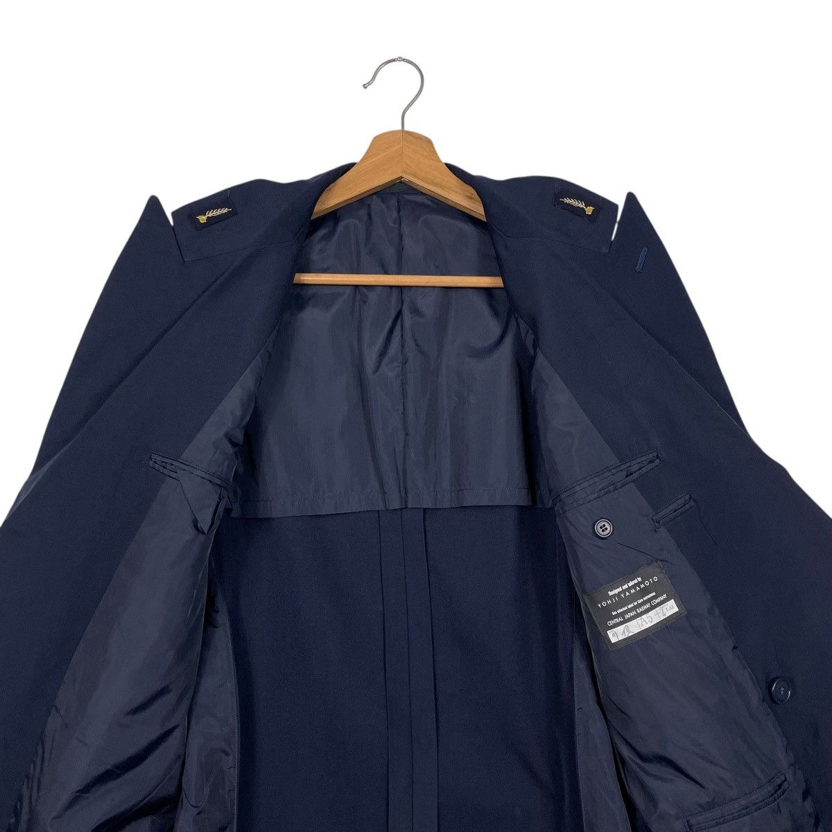 Yohji Yamamoto Yohji Yamamoto Central Japan Railway Company Blazer Jacket Size US M / EU 48-50 / 2 - 12 Thumbnail