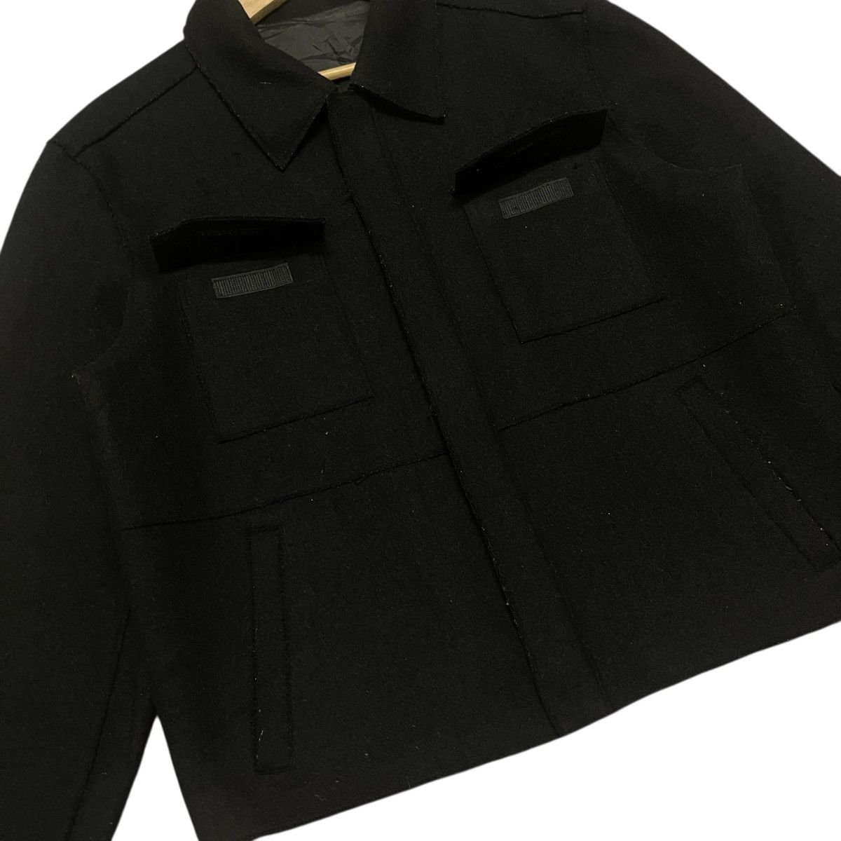 PPFM ‼️RARE‼️ Vintage PPFM Military Wool Utility Hidden Zip Jacket Size US L / EU 52-54 / 3 - 10 Thumbnail