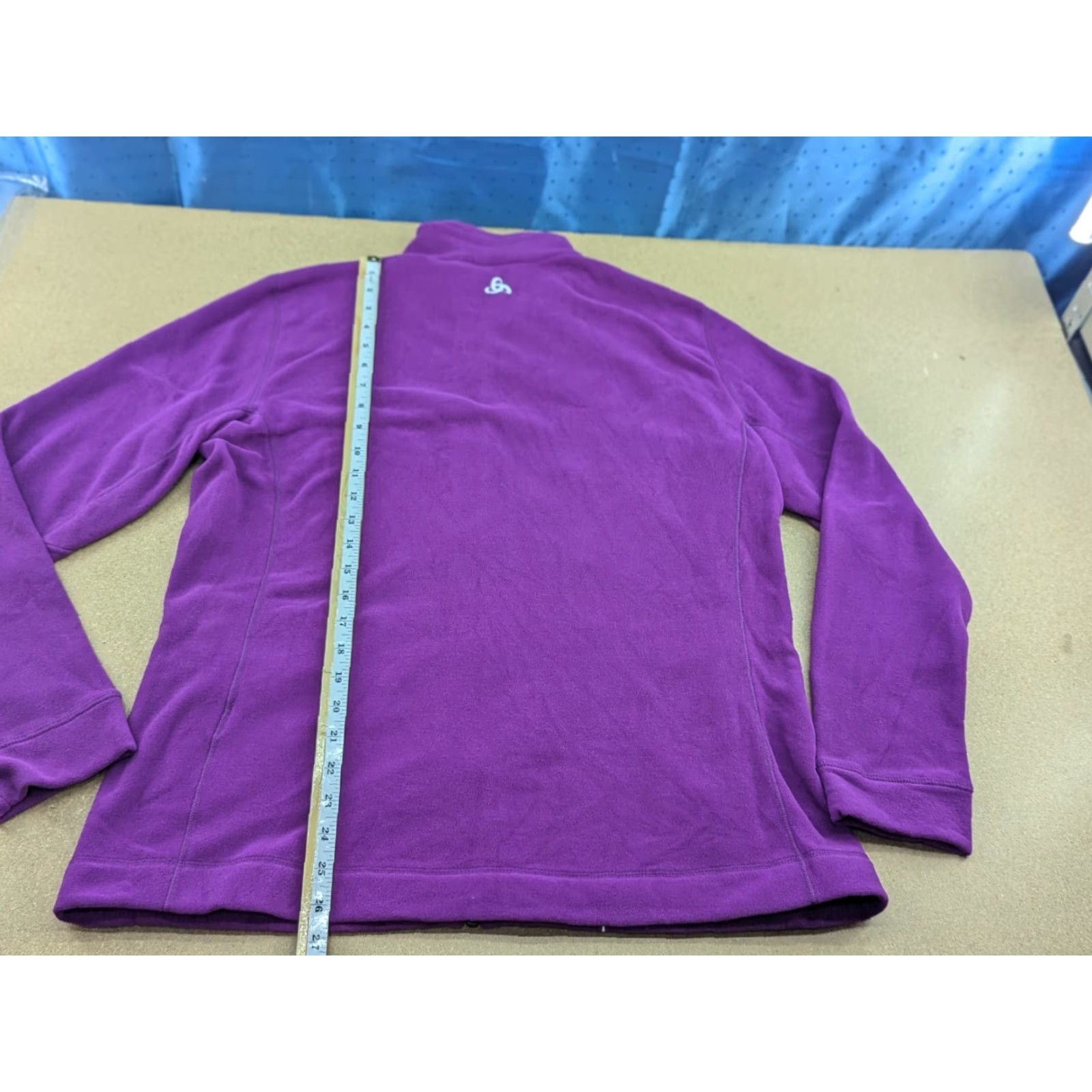 Odlo ODLO DNB Ski Fleece Jacket Womens 2XL Purple Full Zip Hooded Waterproof Regular Size Type: Jacket Size XXL / US 16-18 / IT 52-54 - 4 Thumbnail