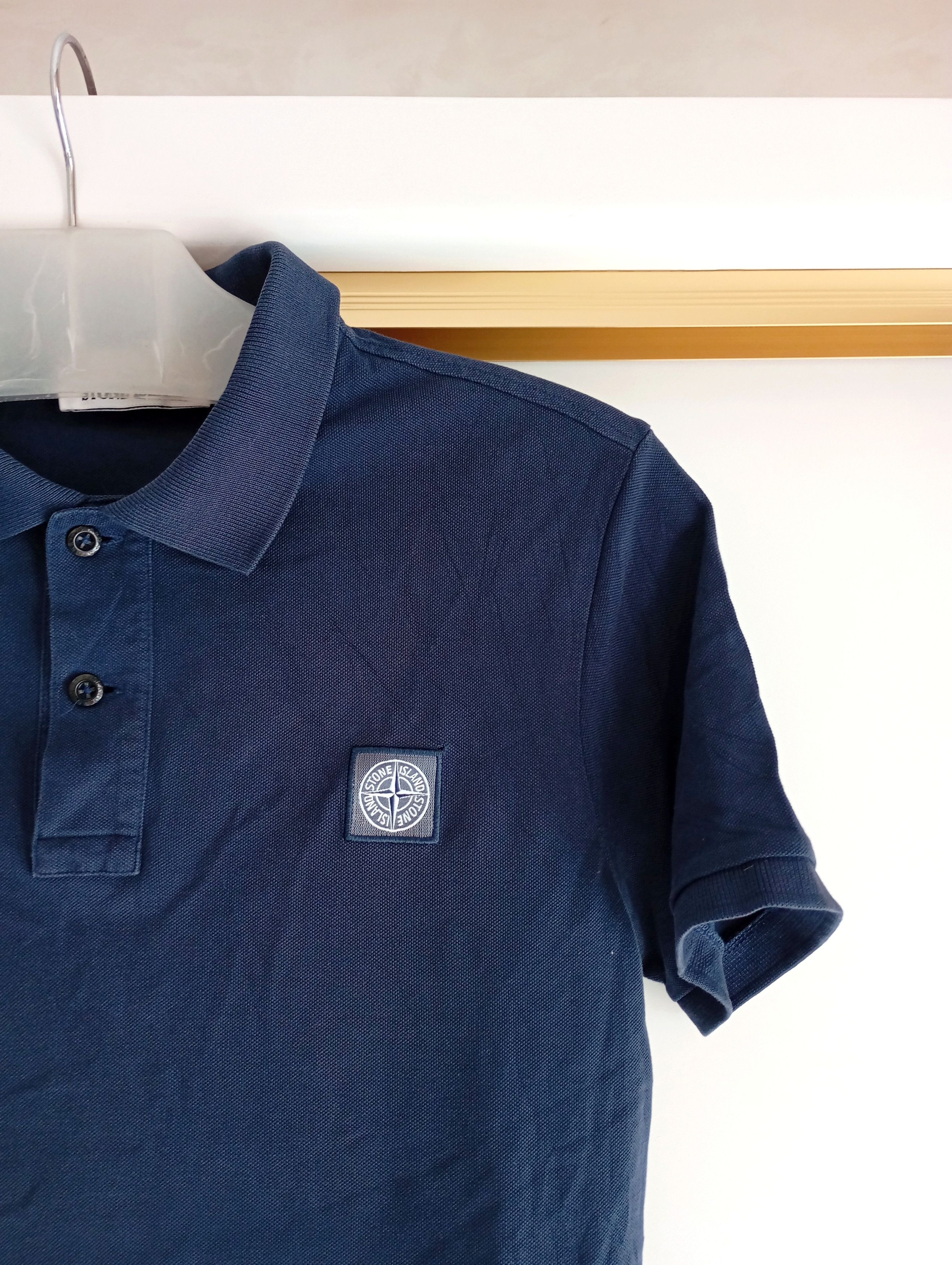Stone Island Stone Island Polo T-shirt Patch Program Box Logo Tee Size US M / EU 48-50 / 2 - 3 Thumbnail