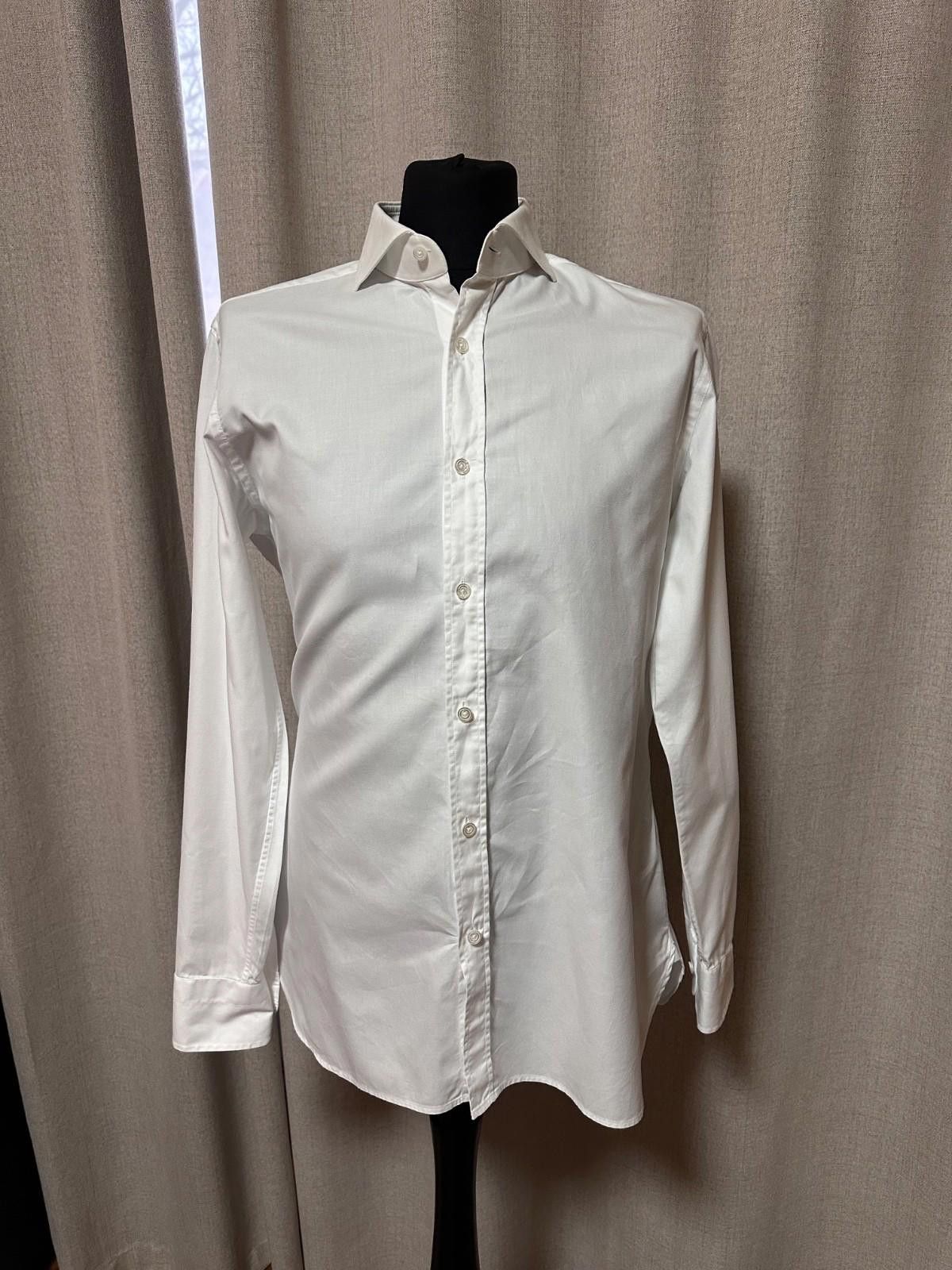 Tom Ford Tom Ford White Cotton Dress Shirt Size 42 Italy Made Size 42R - 1 Thumbnail