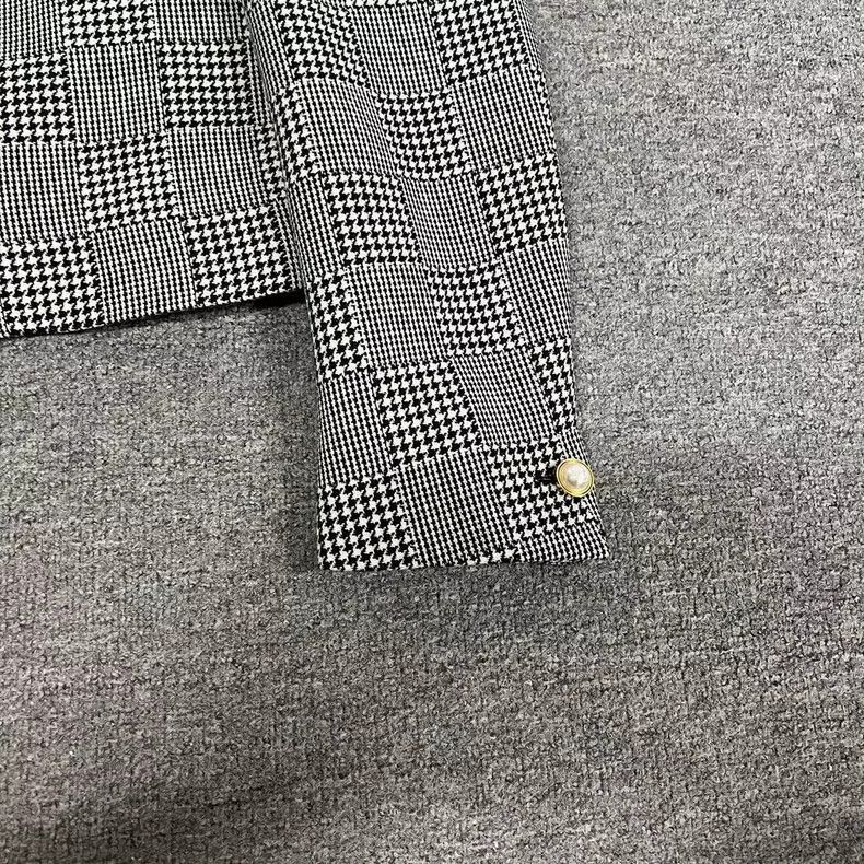 Louis Vuitton Louis Vuitton Checkered Blazer Size 46 -2505 Size US L / EU 52-54 / 3 - 3 Thumbnail