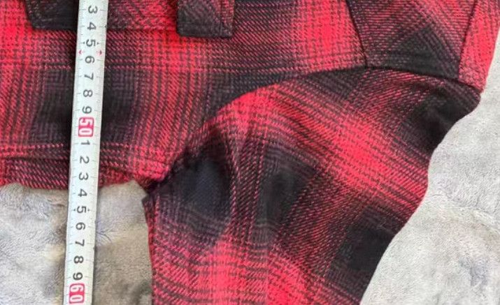 Iron Heart Iron Heart 244 flannel overweight workwear red Haig shirt Size US L / EU 52-54 / 3 - 9 Thumbnail