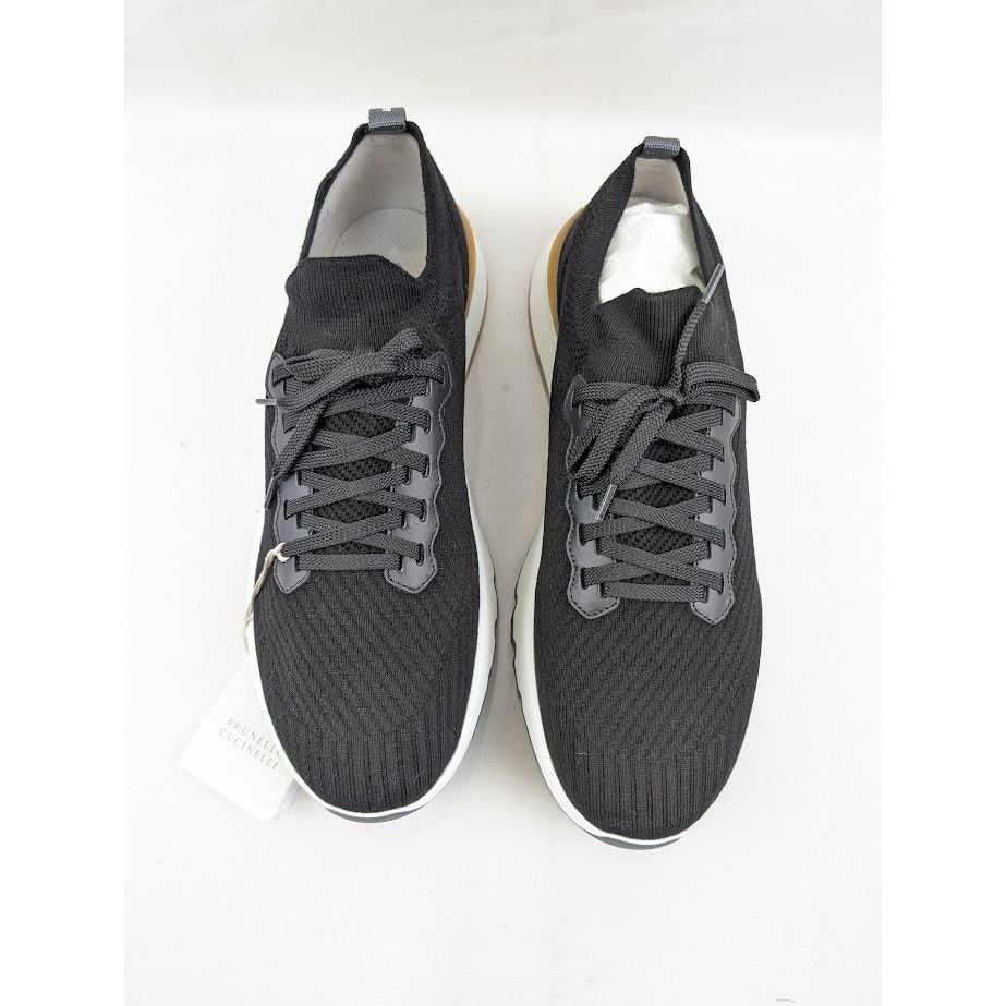 Brunello Cucinelli o1rshd1 Low-Top Sneakers in Black Size US 14 / EU 47 - 14 Thumbnail