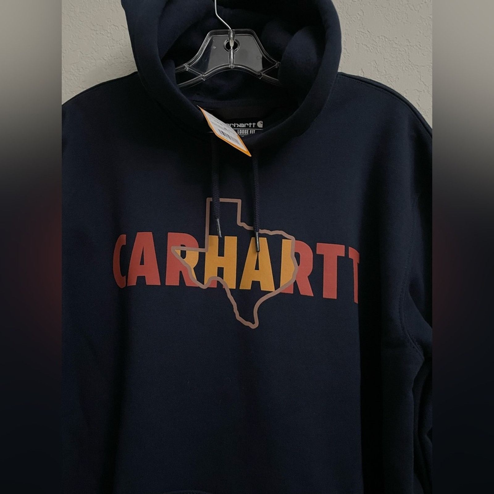 Carhartt Carhartt Midweight Sweatshirt Hoodie Navy Mens Small Size US S / EU 44-46 / 1 - 2 Thumbnail