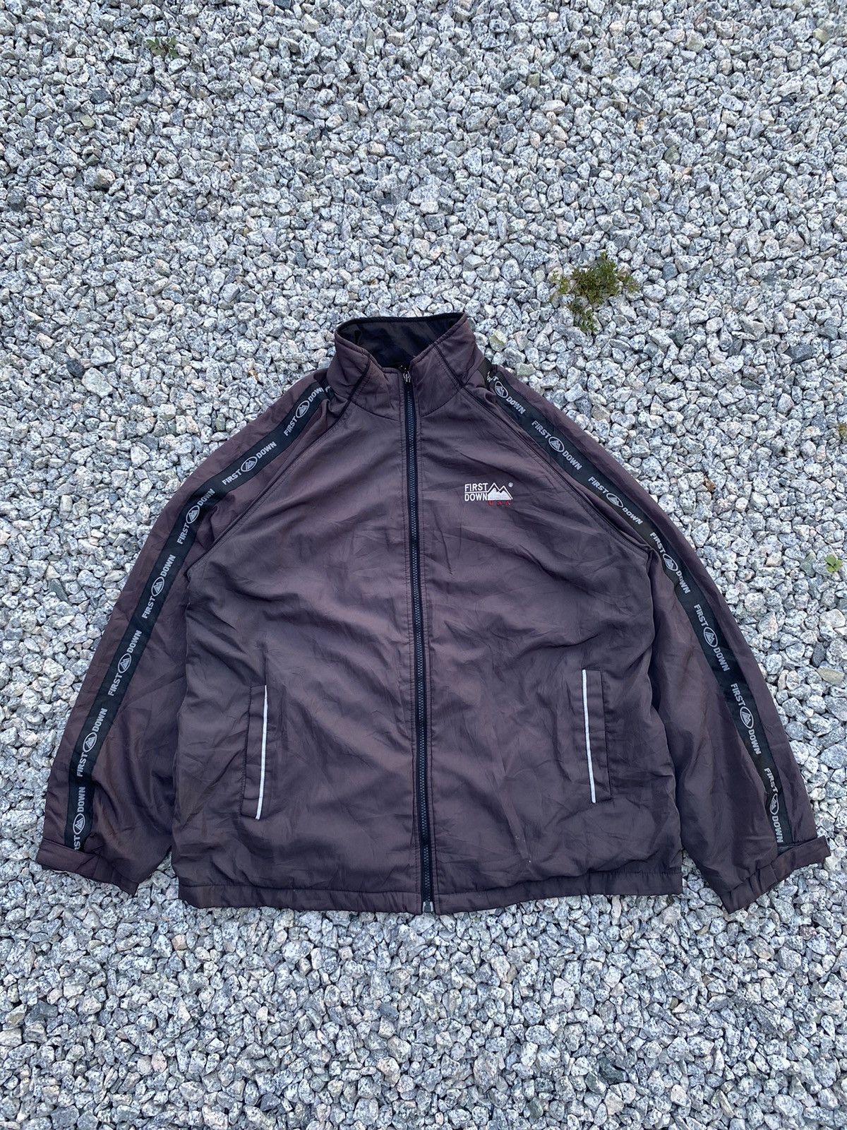 Vintage First Down Full Zipper Jacket