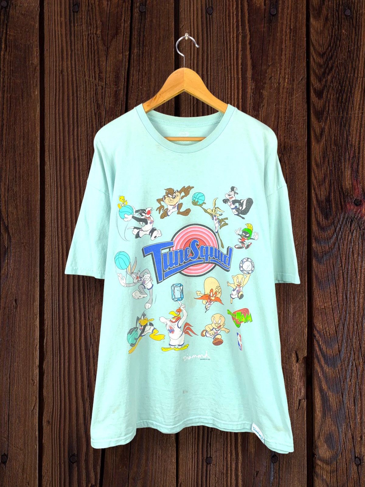 Diamond Supply Co. Steals! Diamond Supply x Space Jam Movie Tee Size US XXL / EU 58 / 5 - 1 Thumbnail