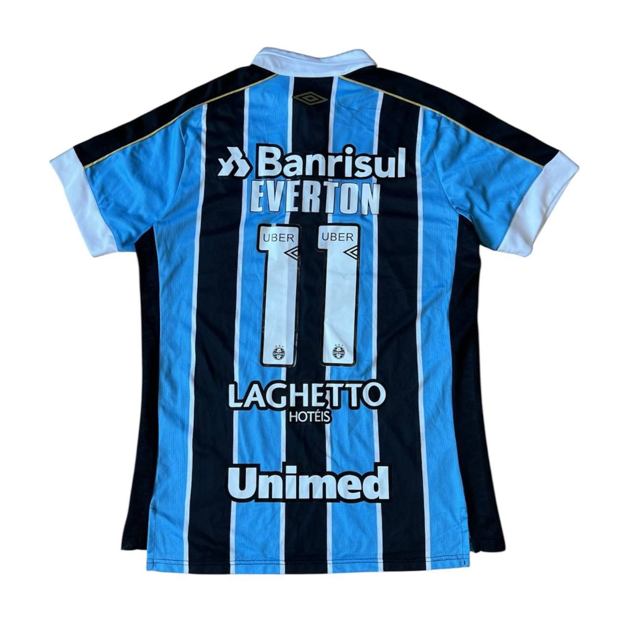 Umbro 2019 GREMIO #11 EVERTON HOME SOCCER FOOTBALL JERSEY SHIRT L Size US L / EU 52-54 / 3 - 1 Thumbnail