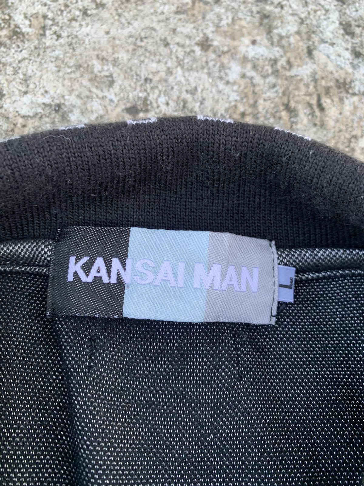 Kansai man short sleeve button up shirt