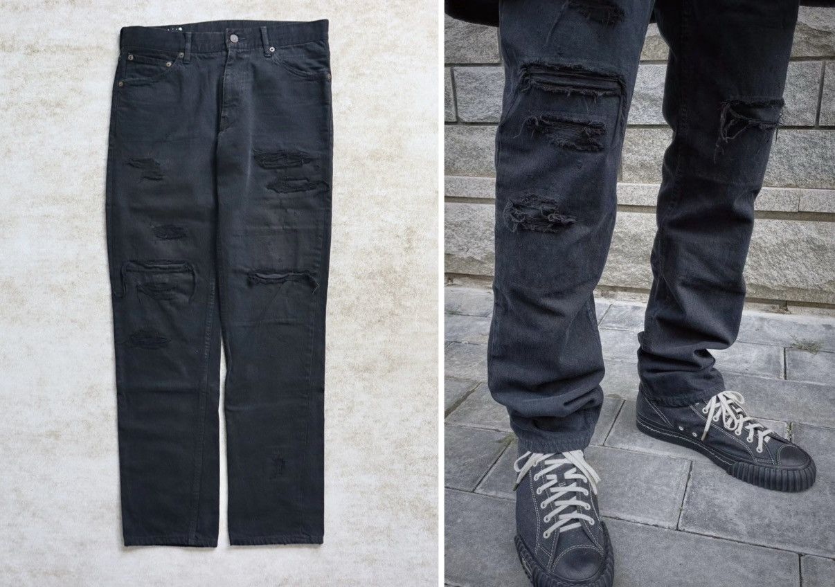 Visvim Visvim ICT Social Sculpture 03 Blk 17 03D17，W34L30 Size US 34 / EU 50 - 1 Thumbnail
