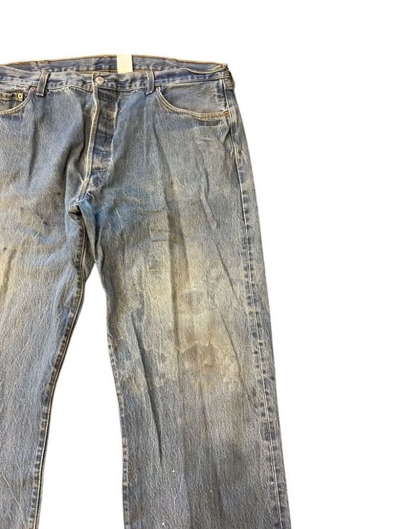 Levi's Distressed Levis 501 Oversize / Rock /grunge Size US 41 - 3 Thumbnail
