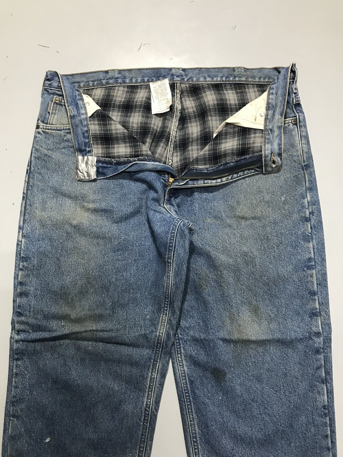 Carhartt Vintage carhartt B172 DST blanket line denim Size US 40 / EU 56 - 4 Thumbnail