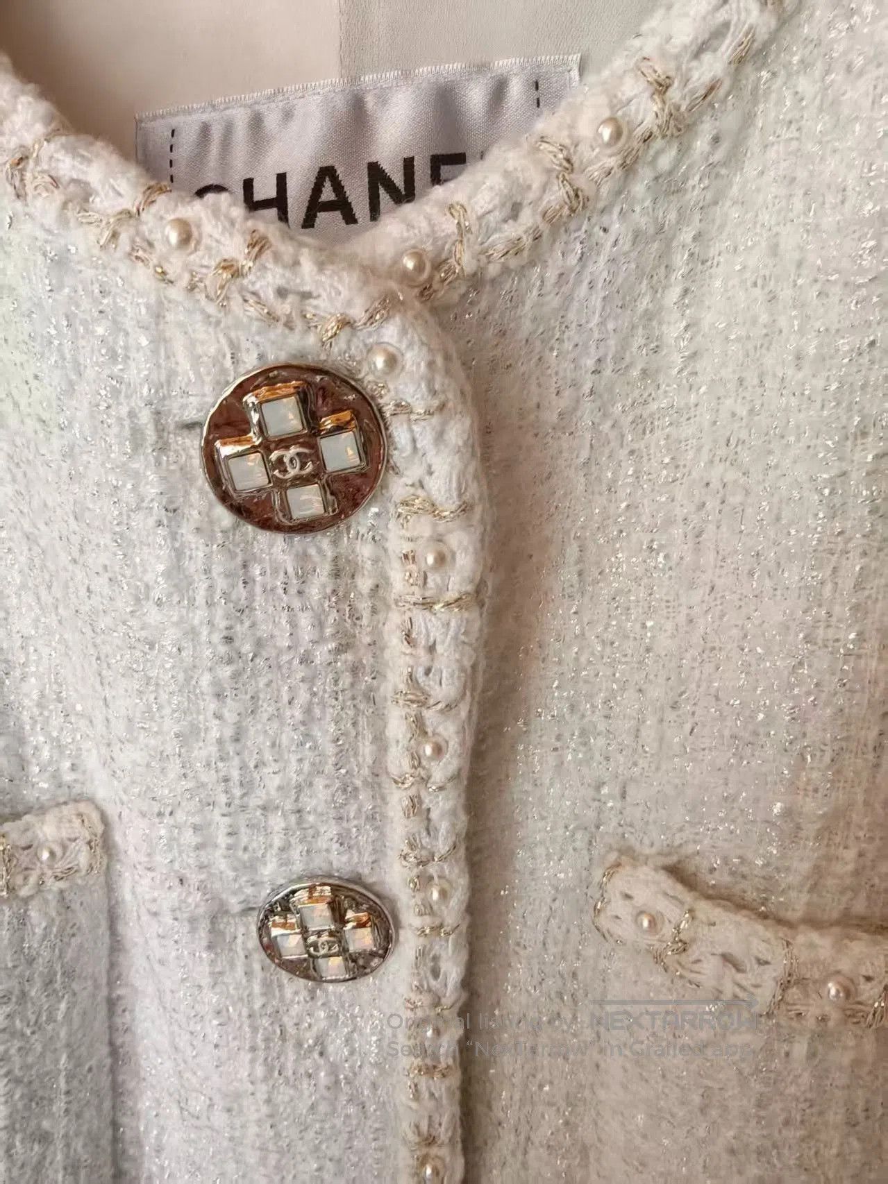 Chanel Chanel Tweed Jacket. Size XS / US 0-2 / IT 36-38 - 5 Thumbnail