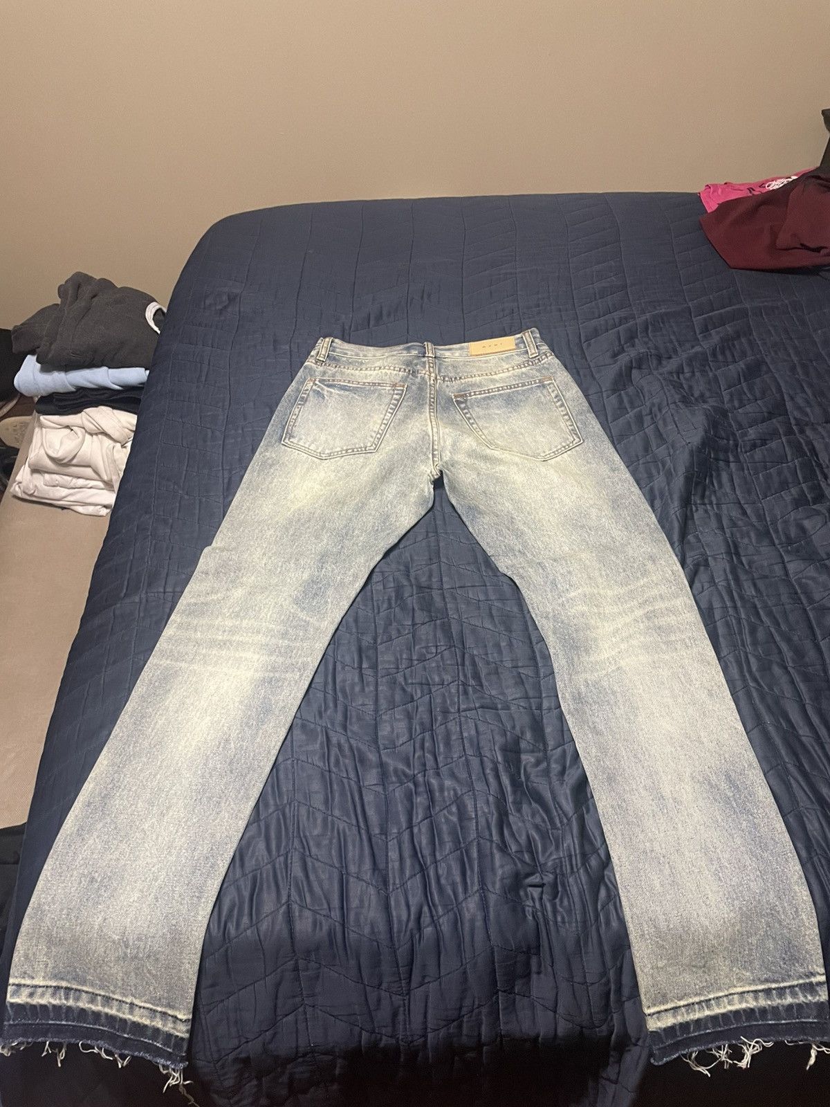 MNML mnml Men's D198 War Straight Denim Size US 30 / EU 46 - 2 Thumbnail