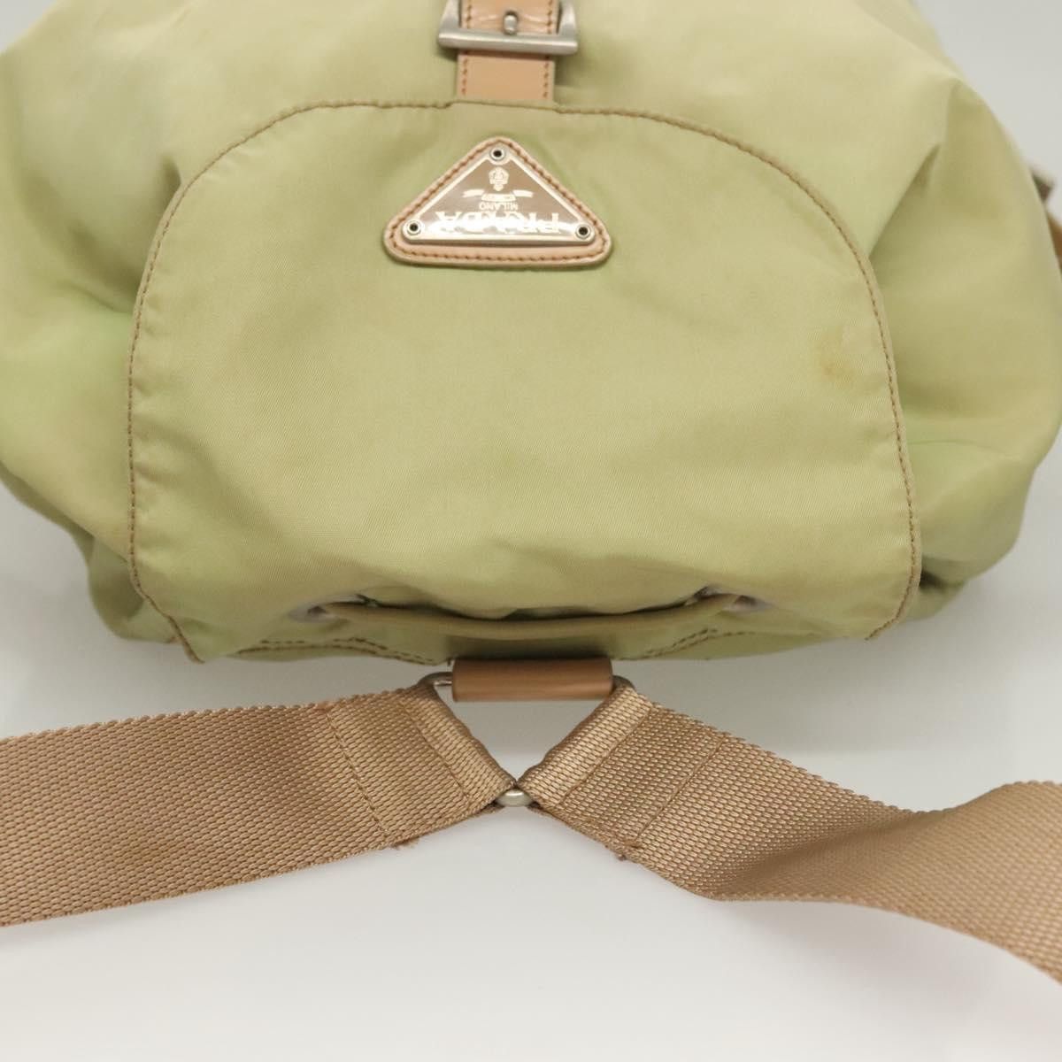 Prada PRADA Backpack Nylon Beige Silver Size ONE SIZE - 6 Thumbnail