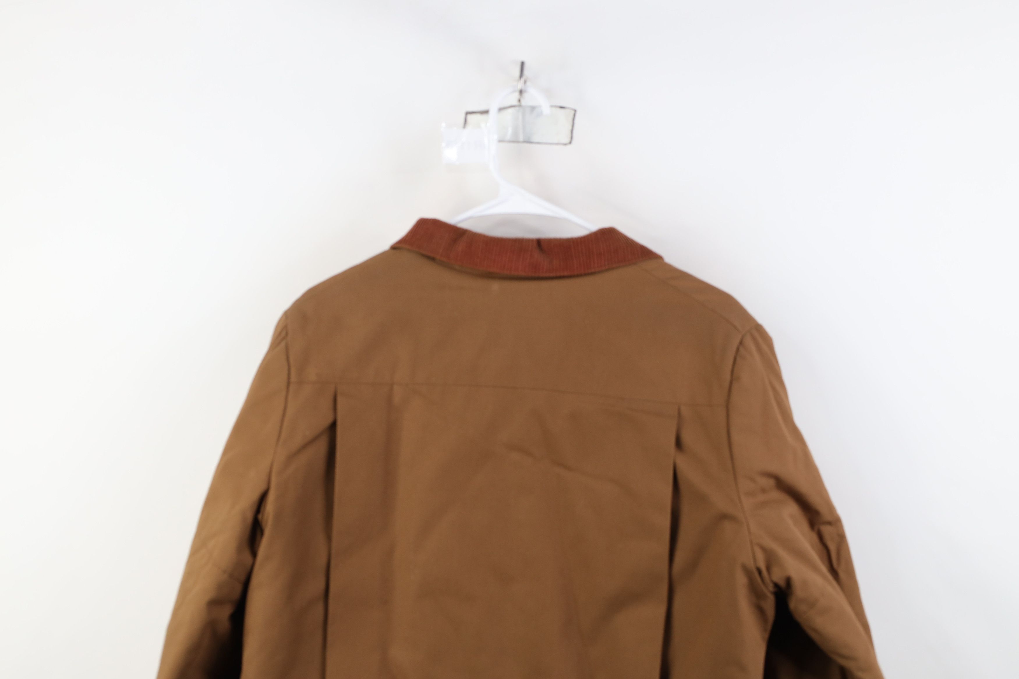 Vintage Vintage 70s 80s Streetwear Corduroy Collar Chore Jacket Size US M / EU 48-50 / 2 - 16 Thumbnail