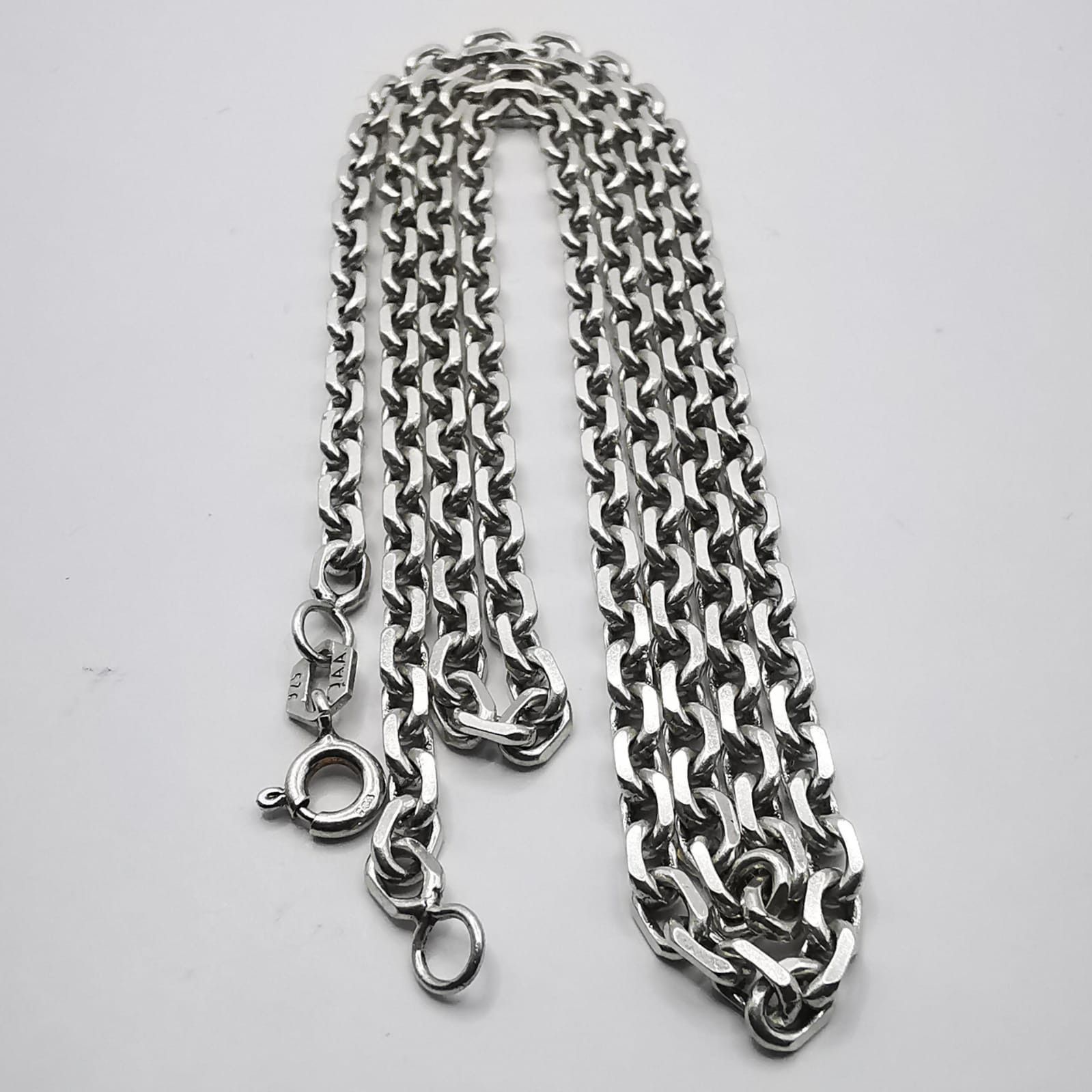 Vintage Jewelry Chain 925 Sterling Silver Signed 1702g