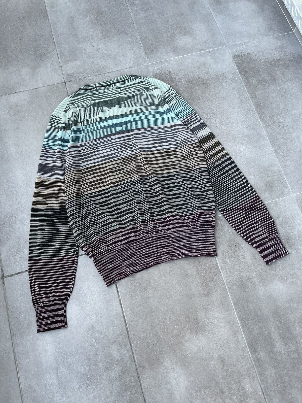 Missoni !DS! AW23 Missoni Striped Wool Sweater Size US L / EU 52-54 / 3 - 10 Thumbnail